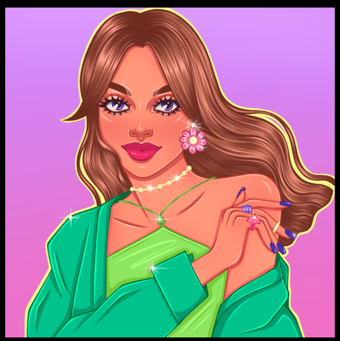 NFT Project | Fashion without prejudice — Изображение №6 — Иллюстрация, Графика на Dprofile