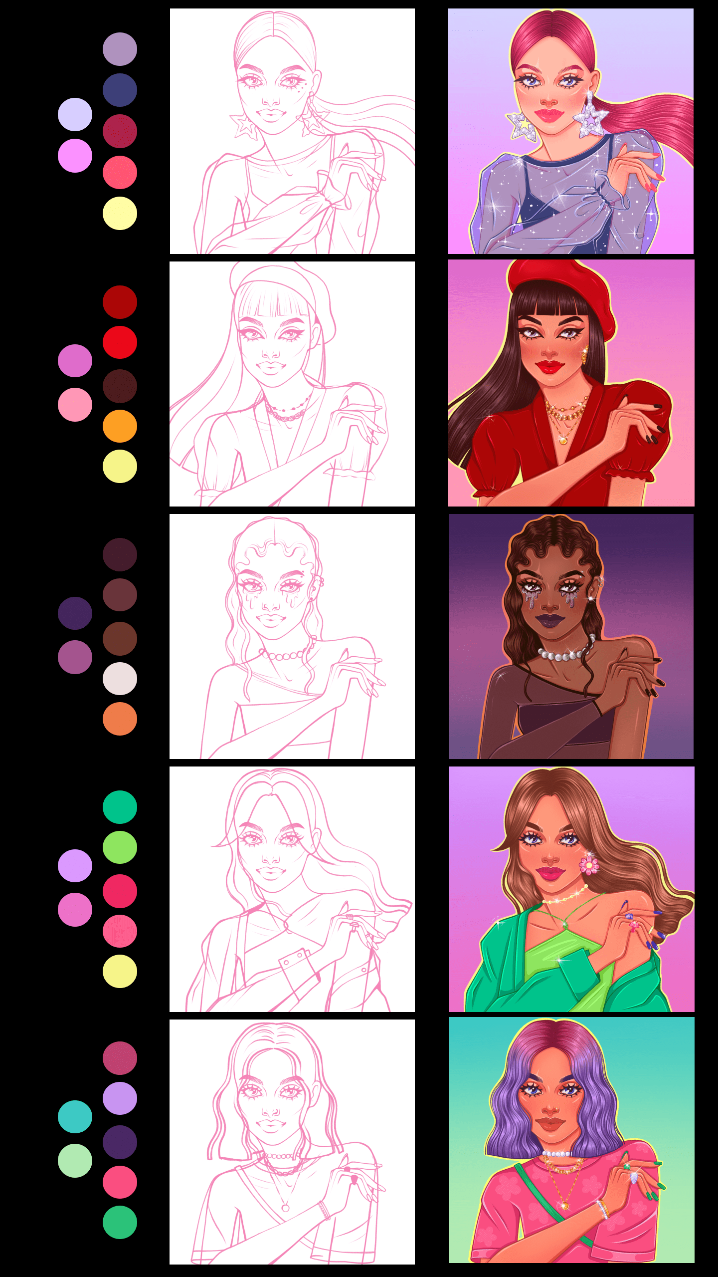 NFT Project | Fashion without prejudice — Изображение №2 — Иллюстрация, Графика на Dprofile