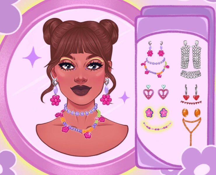 Beauty illustration/animation на Dprofile