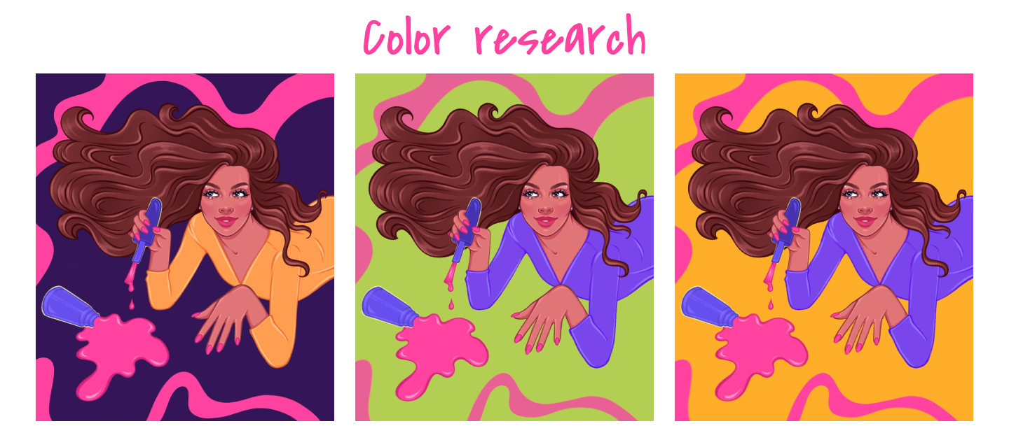 Fashion & beauty Illustration — Изображение №3 — Иллюстрация, Графика на Dprofile