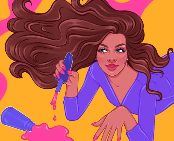 Fashion & beauty Illustration на Dprofile