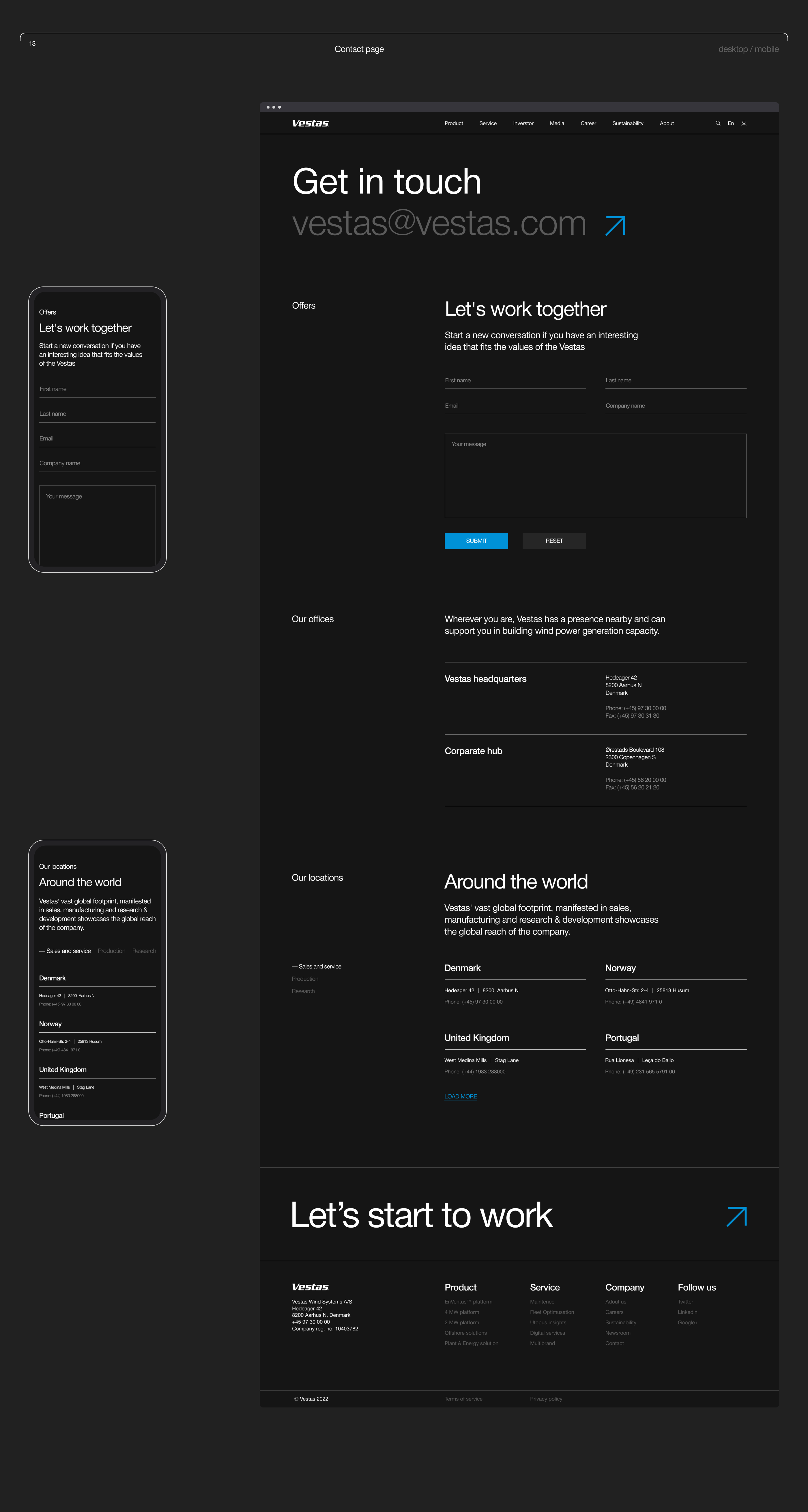 Vestas — corporate website redesign — Изображение №23 — Интерфейсы на Dprofile