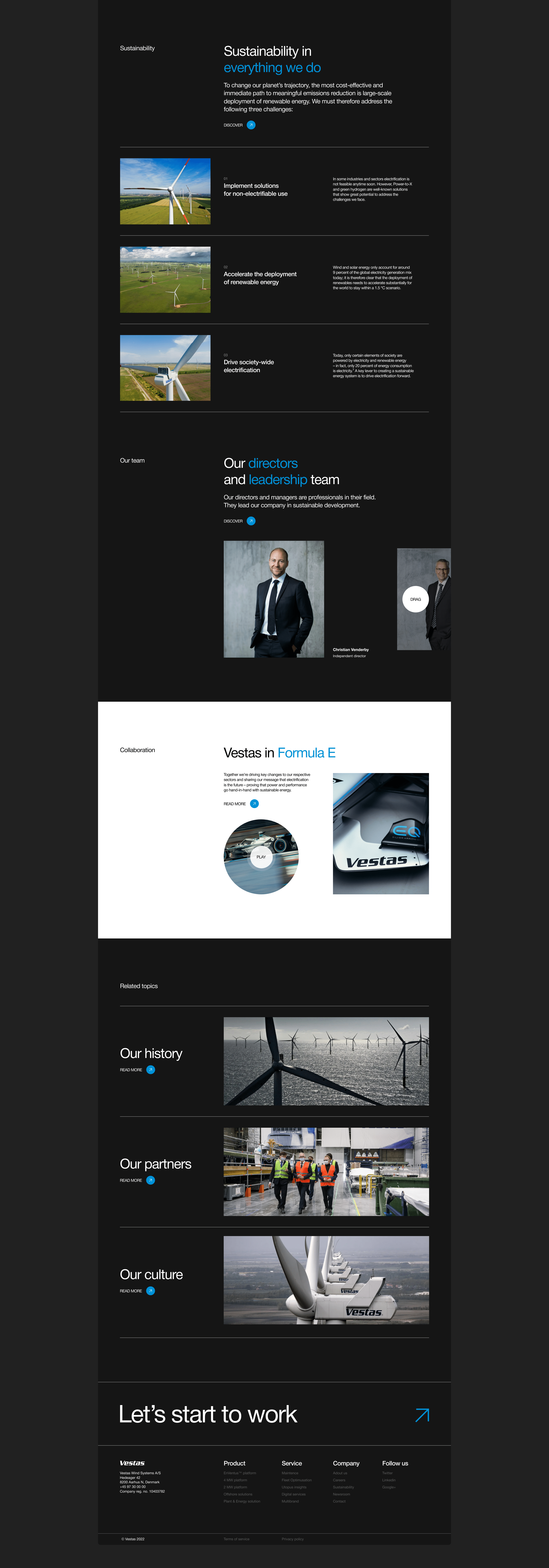 Vestas — corporate website redesign — Изображение №16 — Интерфейсы на Dprofile