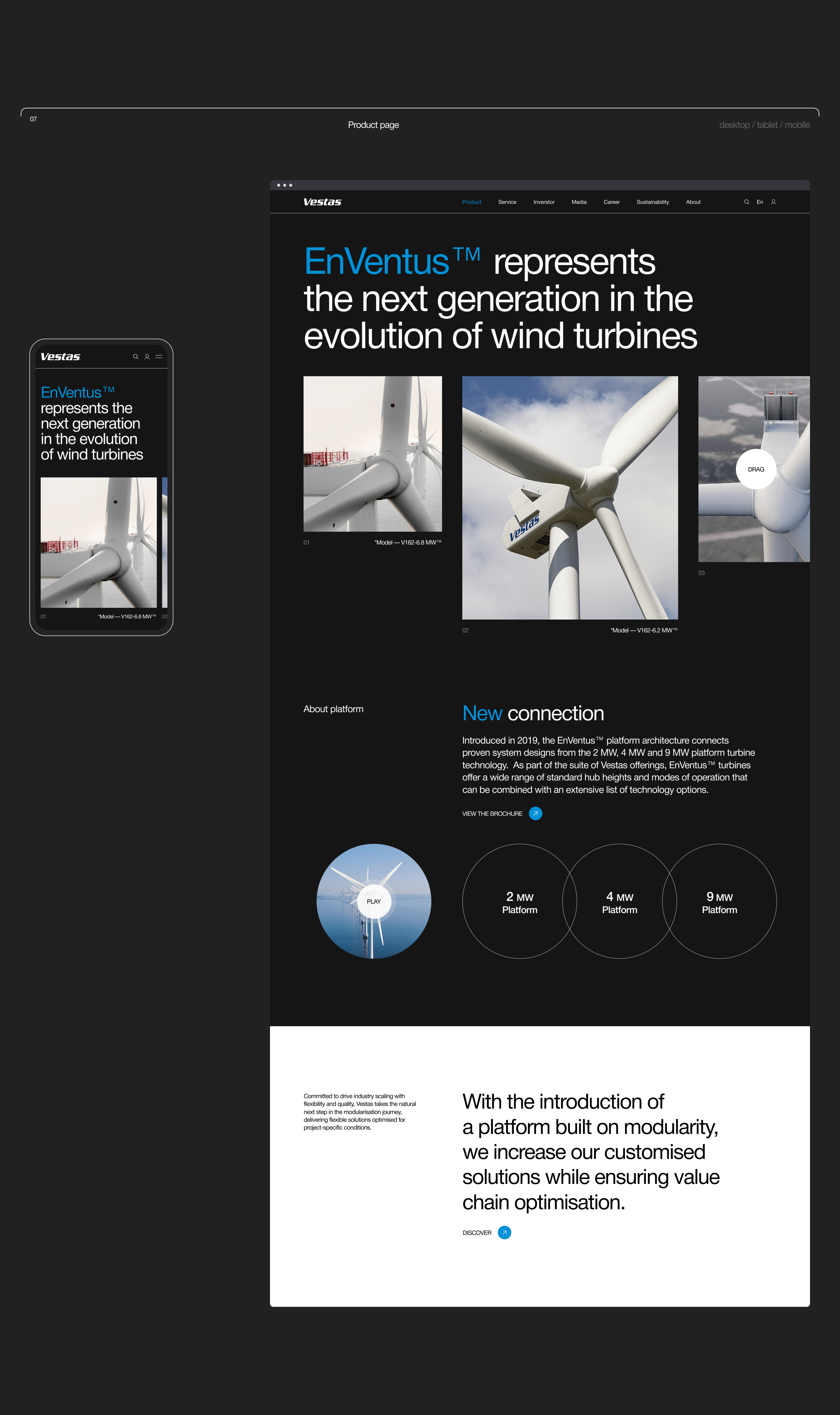 Vestas — corporate website redesign — Изображение №9 — Интерфейсы на Dprofile