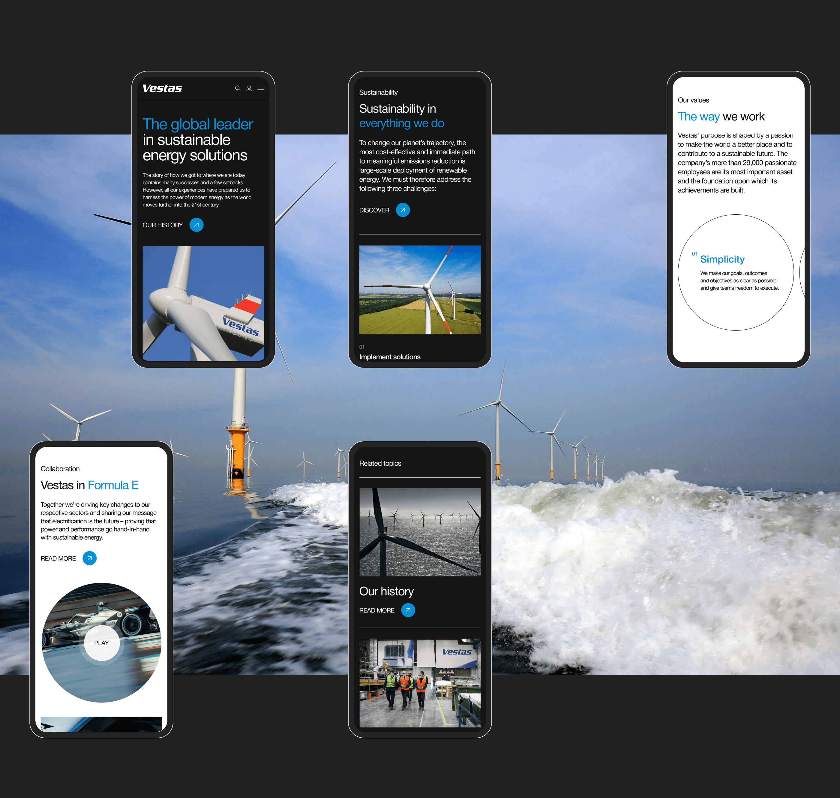 Vestas — corporate website redesign — Изображение №17 — Интерфейсы на Dprofile