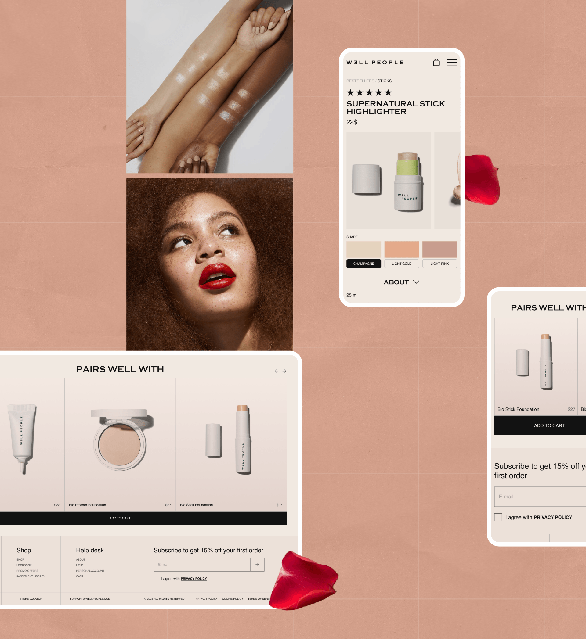 WELL PEOPLE / E COMMERCE REDESIGN — Изображение №10 — Интерфейсы на Dprofile