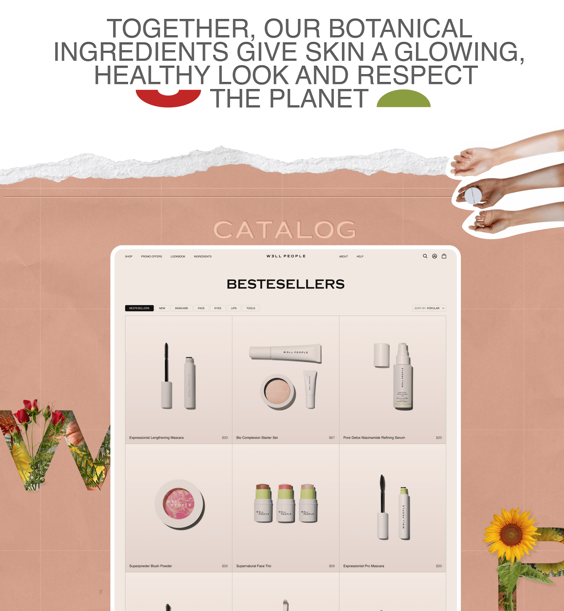 WELL PEOPLE / E COMMERCE REDESIGN — Изображение №6 — Интерфейсы на Dprofile