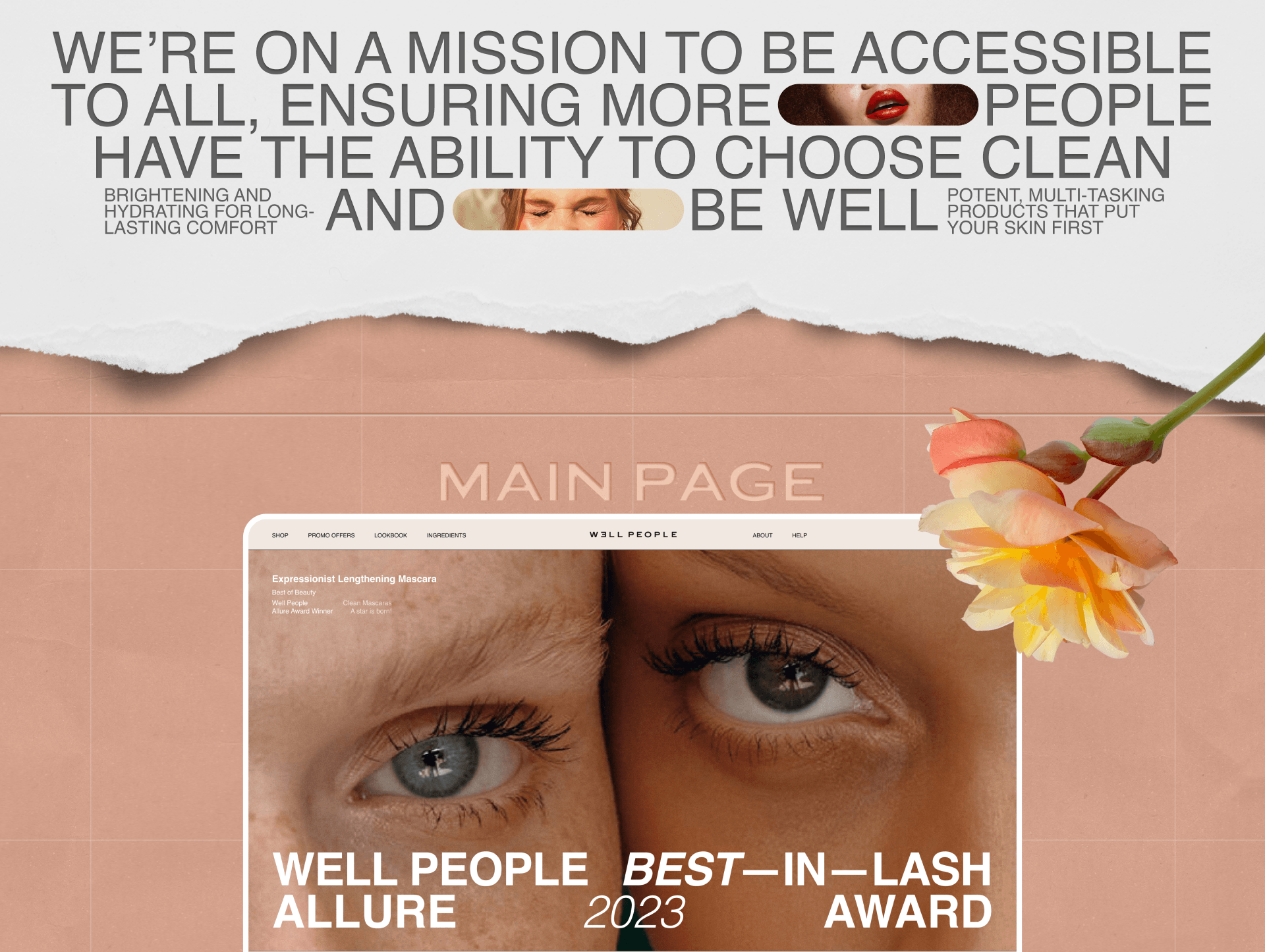 WELL PEOPLE / E COMMERCE REDESIGN — Изображение №2 — Интерфейсы на Dprofile