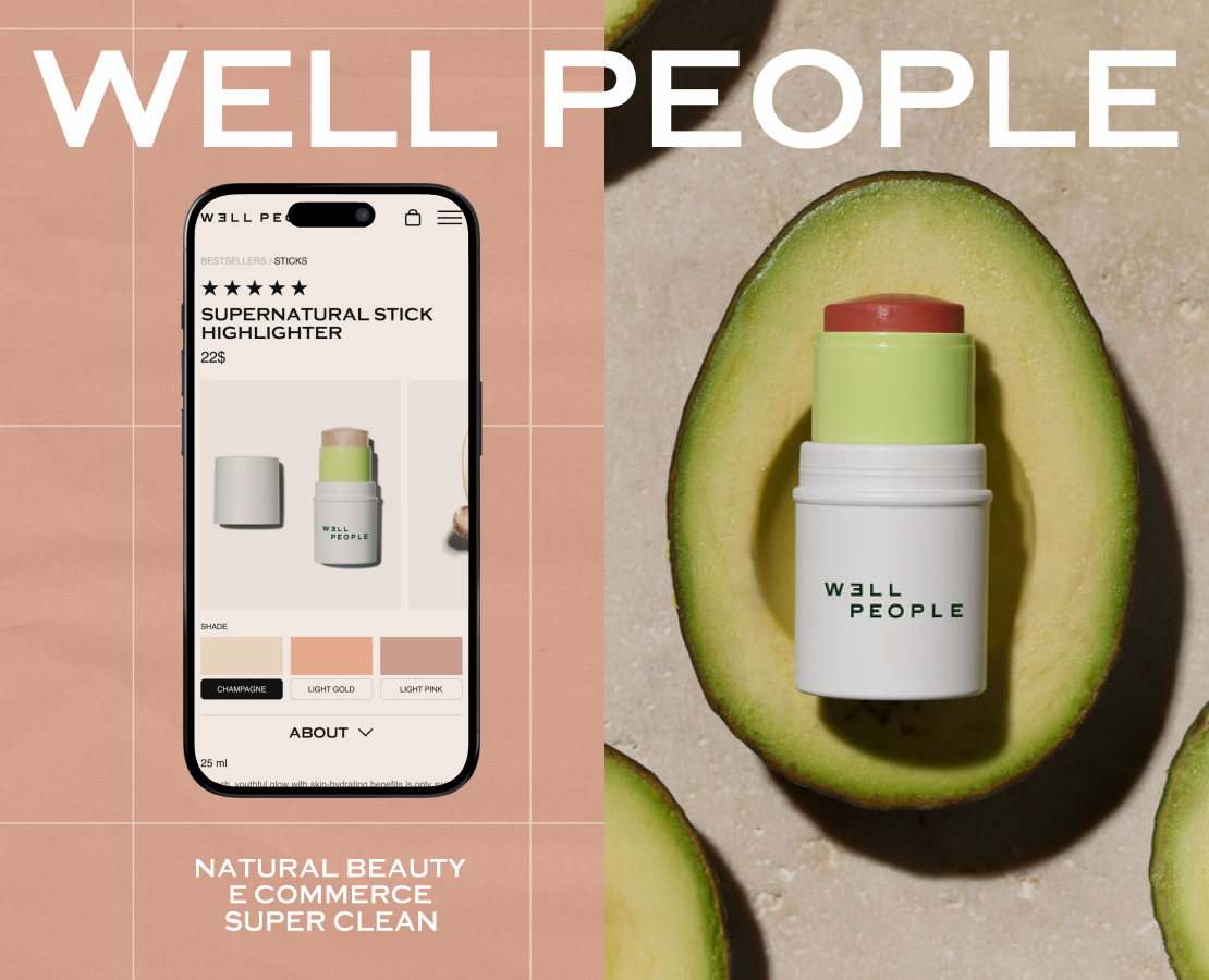 WELL PEOPLE / E COMMERCE REDESIGN — Интерфейсы на Dprofile