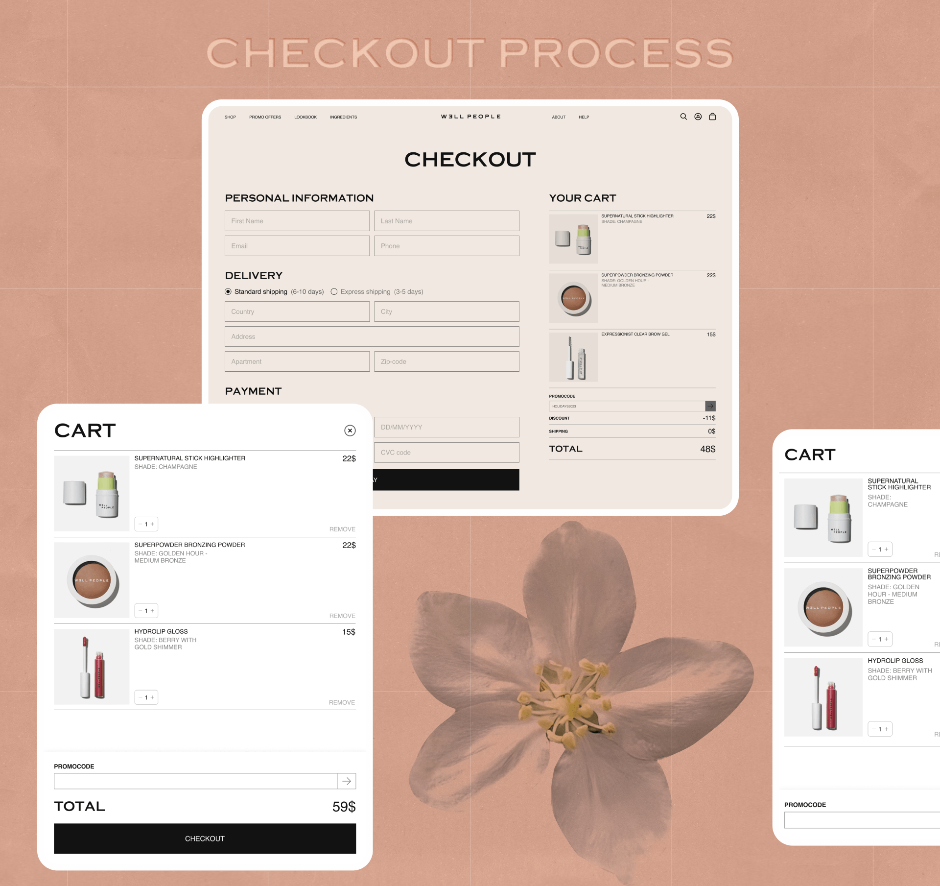 WELL PEOPLE / E COMMERCE REDESIGN — Изображение №12 — Интерфейсы на Dprofile