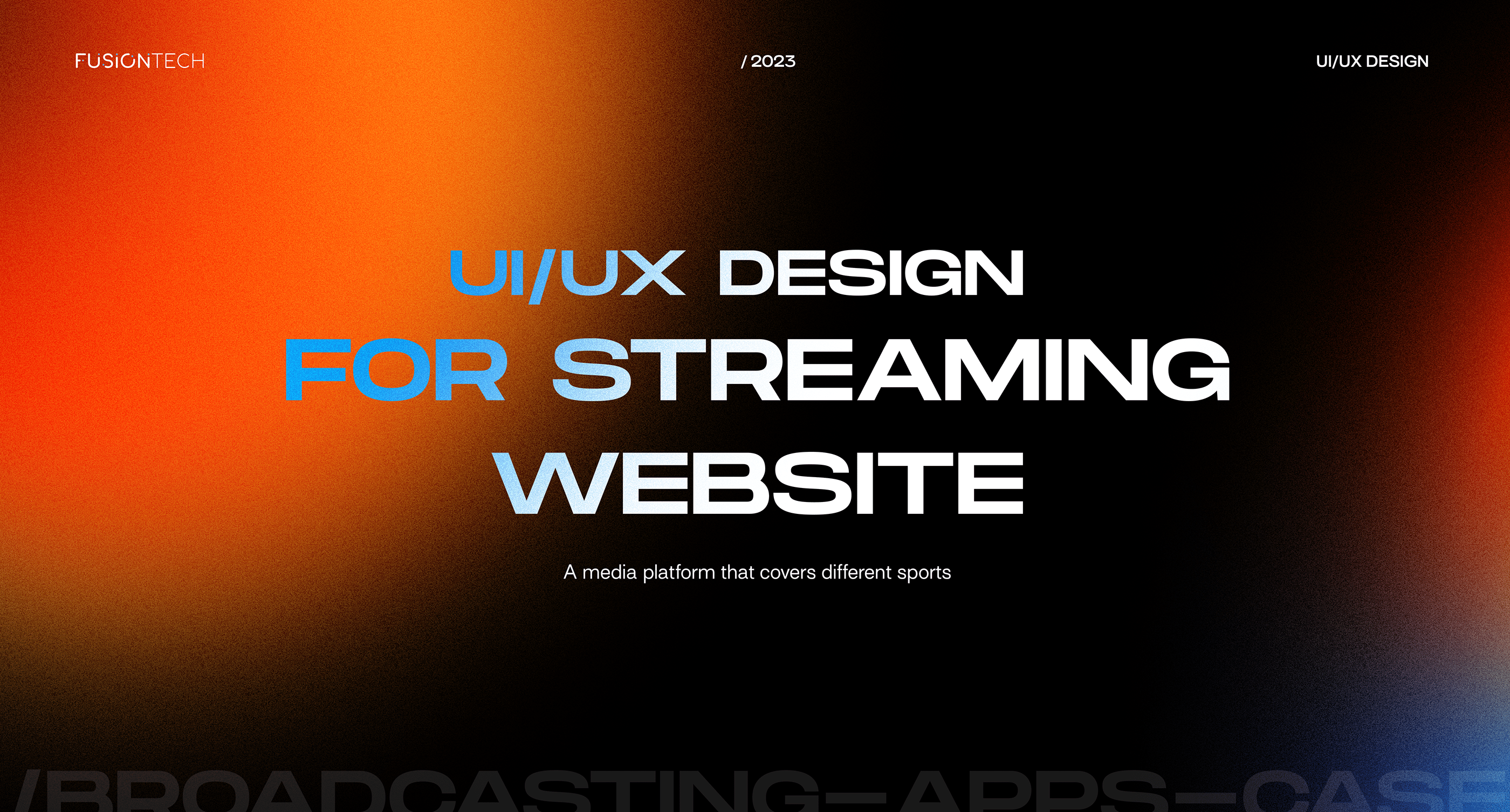 Спортивная стриминговая платформа — Изображение №1 — Интерфейсы на Dprofile