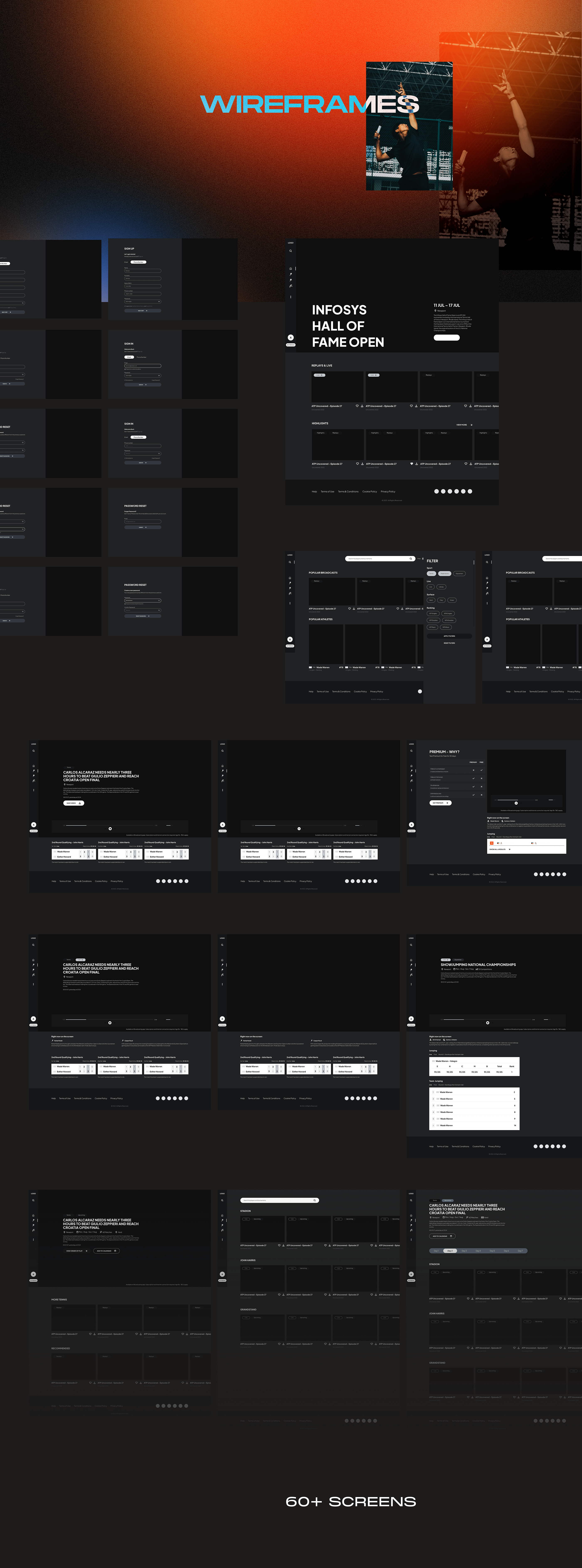 Спортивная стриминговая платформа — Изображение №7 — Интерфейсы на Dprofile