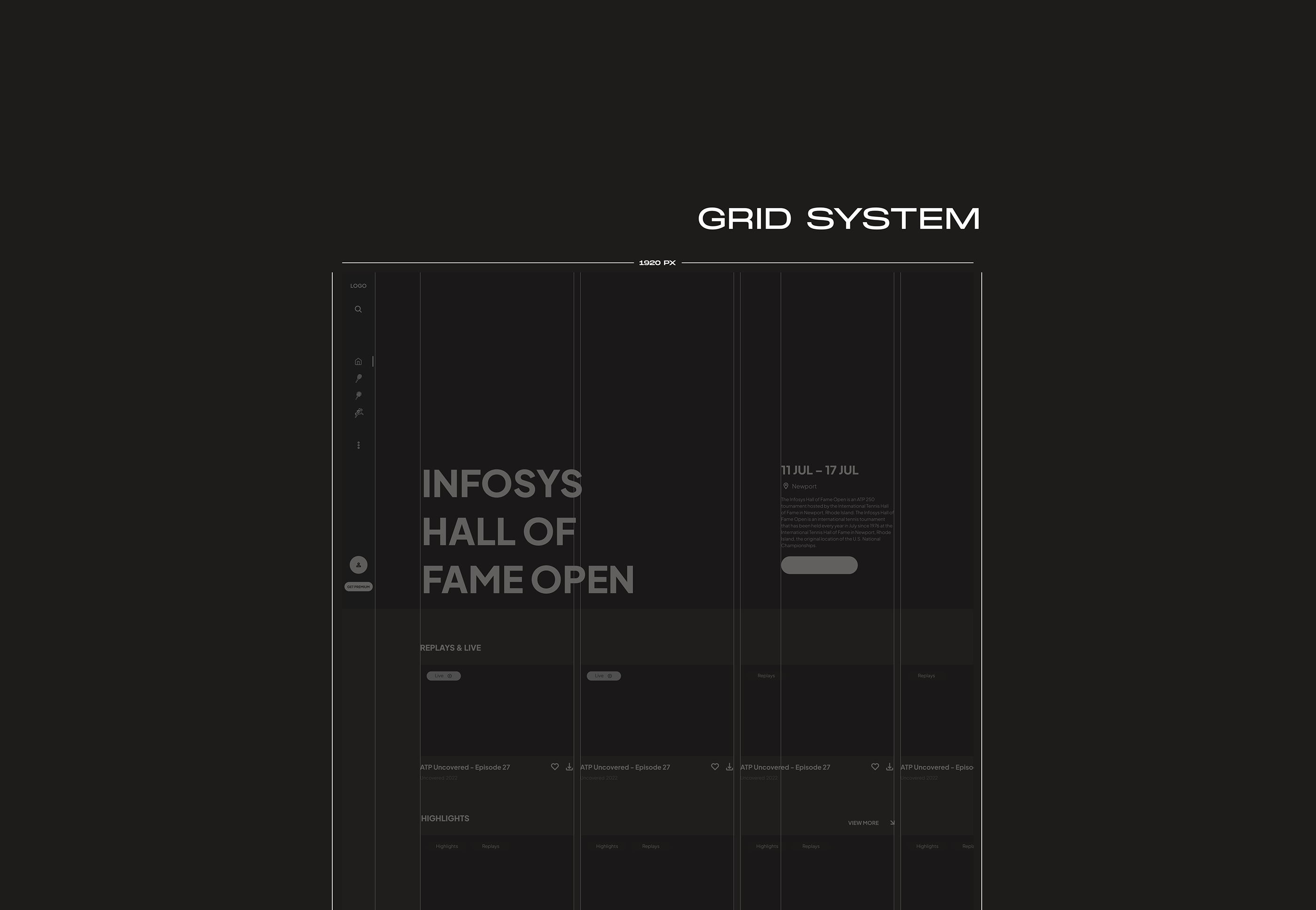 Спортивная стриминговая платформа — Изображение №6 — Интерфейсы на Dprofile