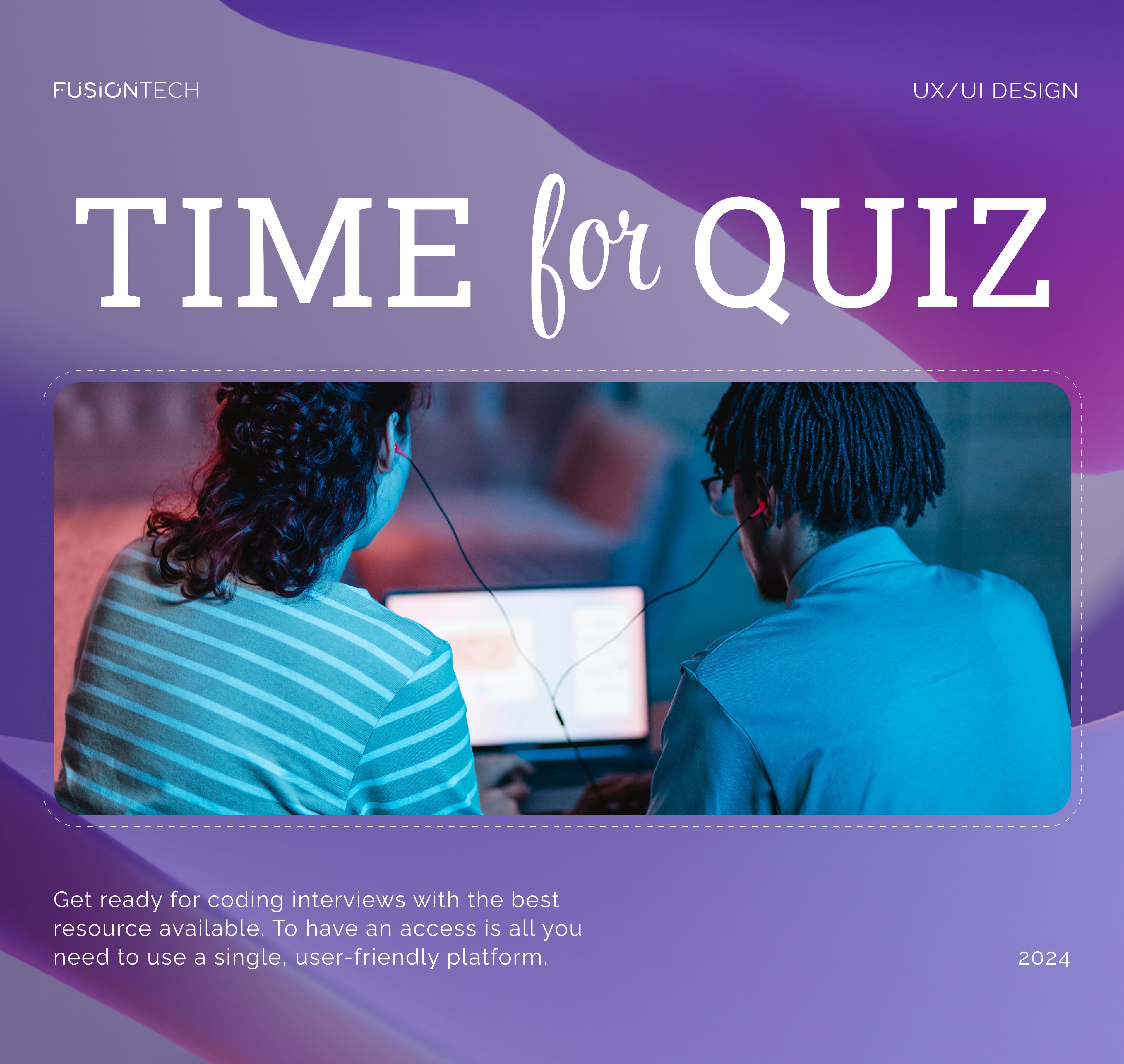 TimeForQuiz — Изображение №1 — Интерфейсы на Dprofile