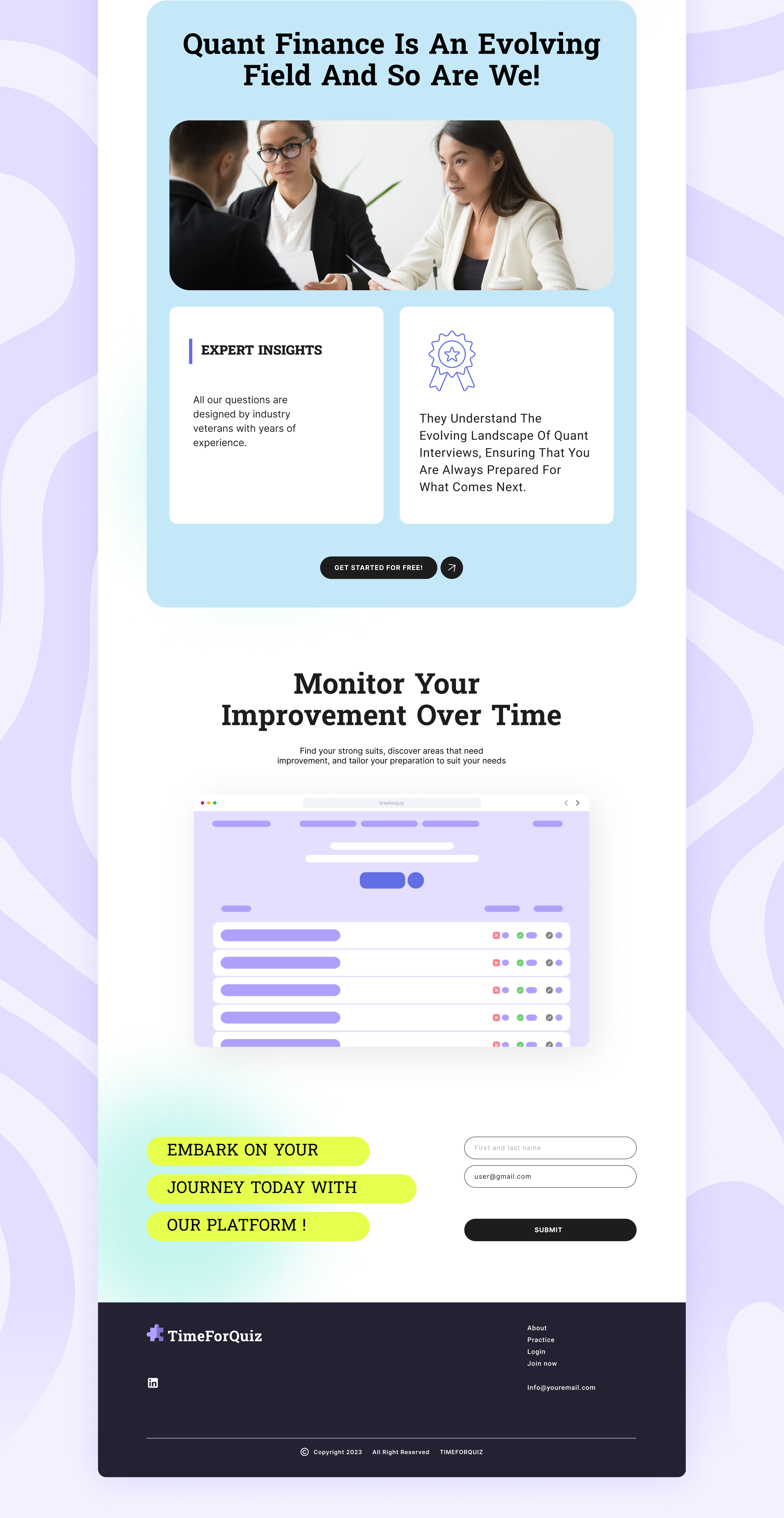 TimeForQuiz — Изображение №6 — Интерфейсы на Dprofile