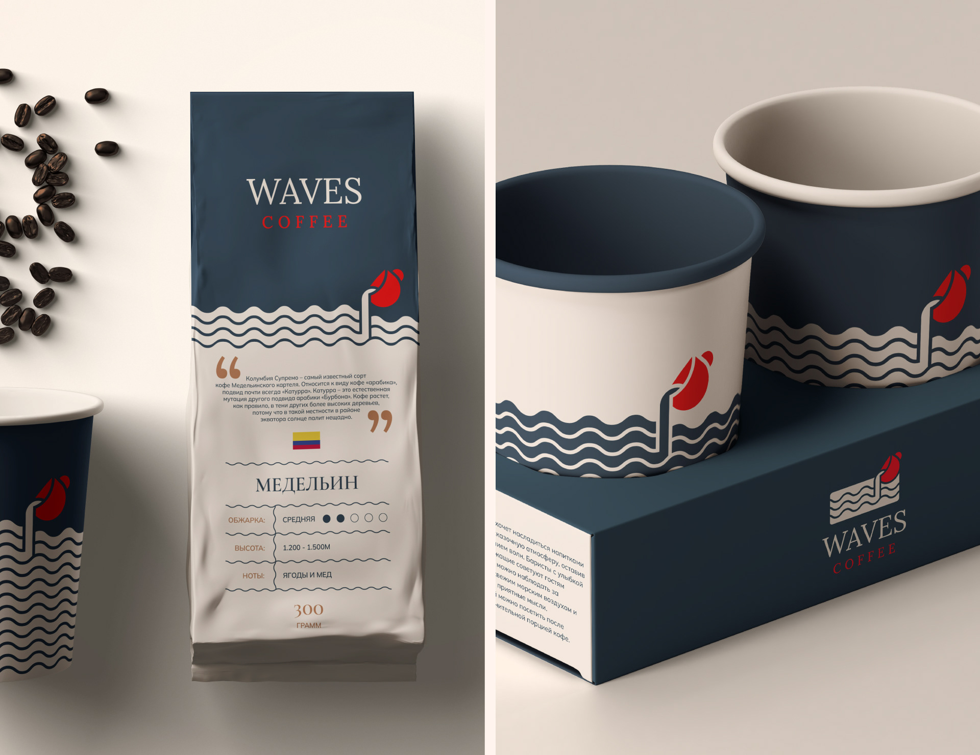 WAVES coffee — Изображение №19 — Брендинг на Dprofile