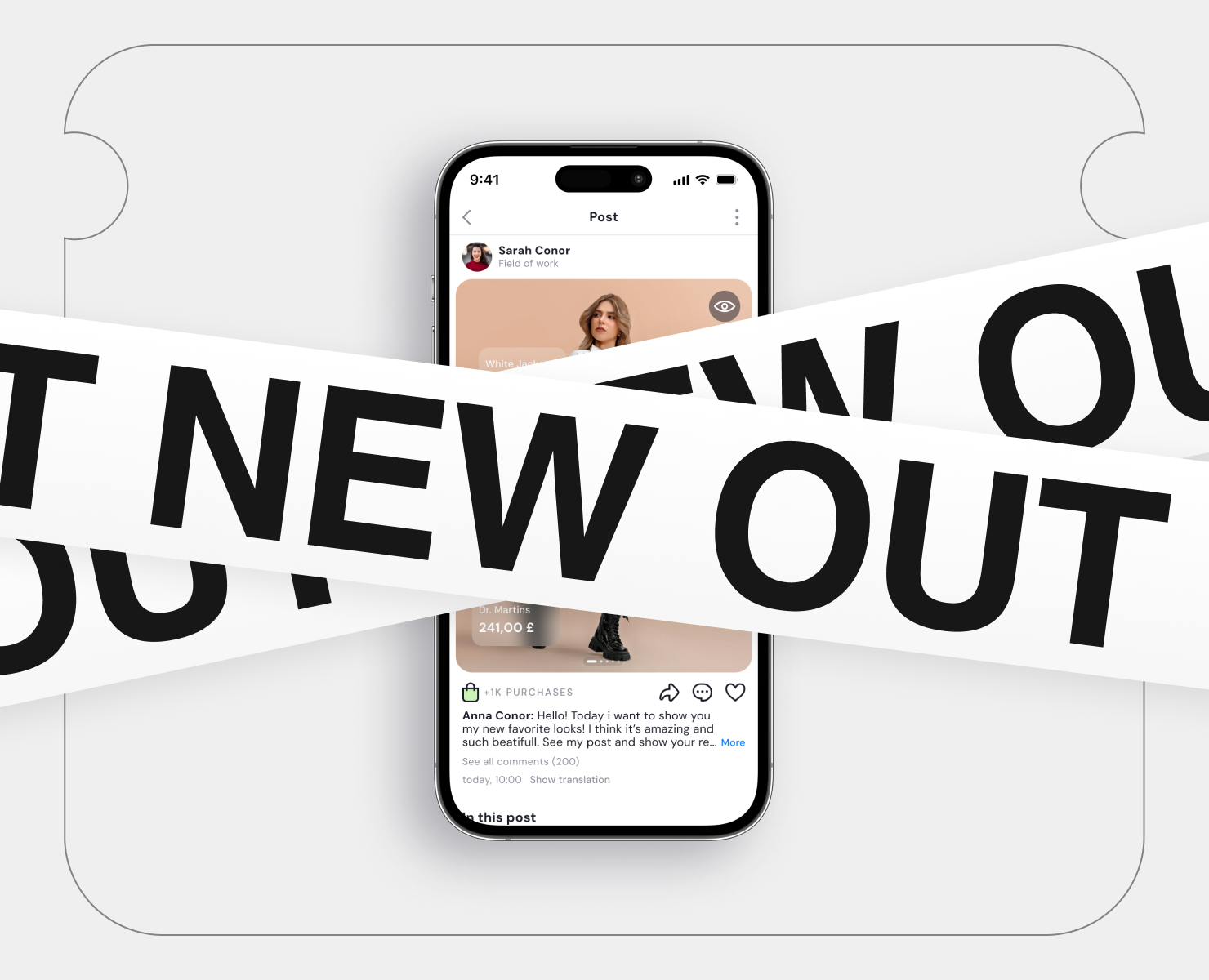 MINA — Новый взгляд на покупку одежды — Интерфейсы на Dprofile