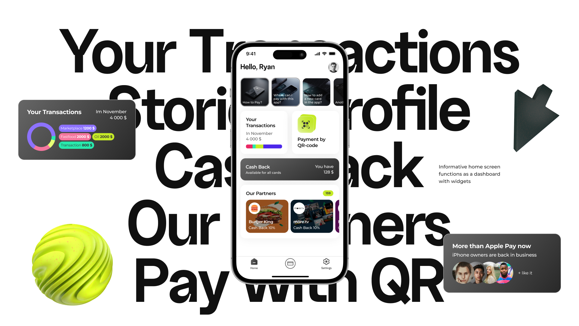 Pay App Design Concept — Изображение №6 — Интерфейсы на Dprofile