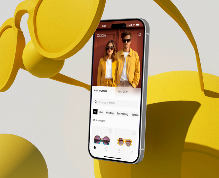 OKKIA Design Concept — Интерфейсы, 3D на Dprofile