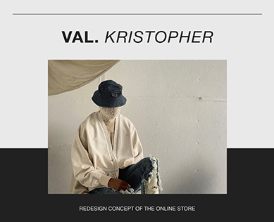 VAL. KRISTOPHER — Online Store — Интерфейсы на Dprofile