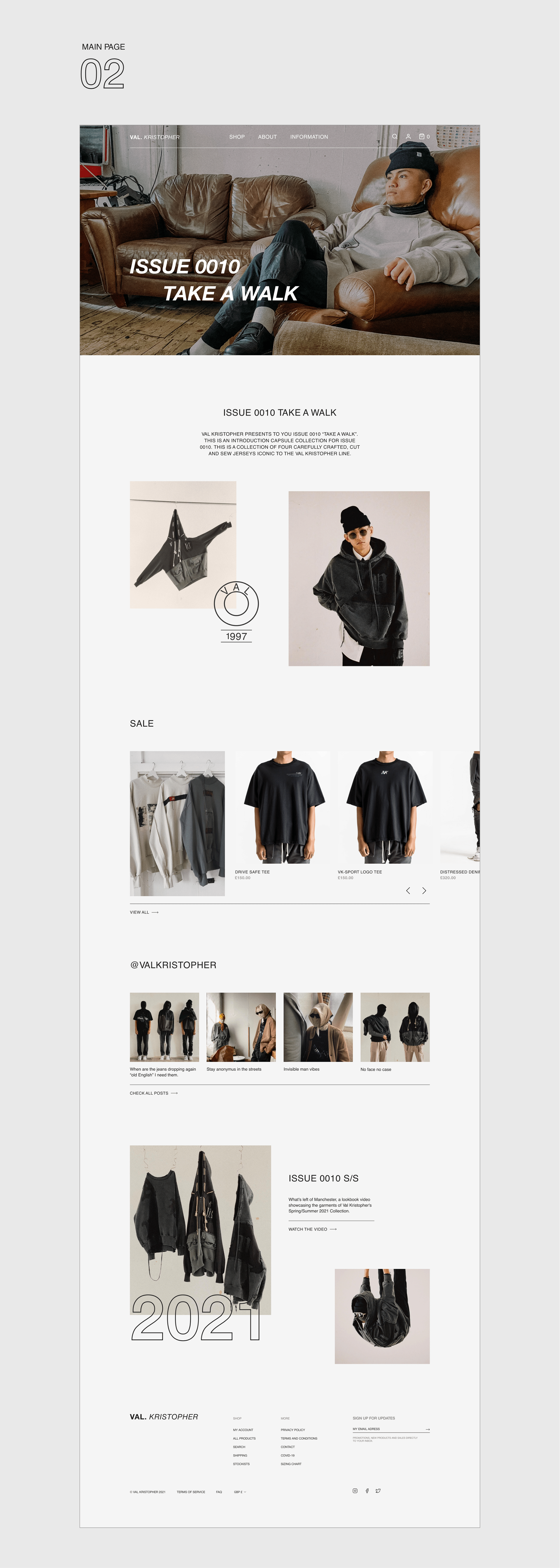 VAL. KRISTOPHER — Online Store — Изображение №3 — Интерфейсы на Dprofile