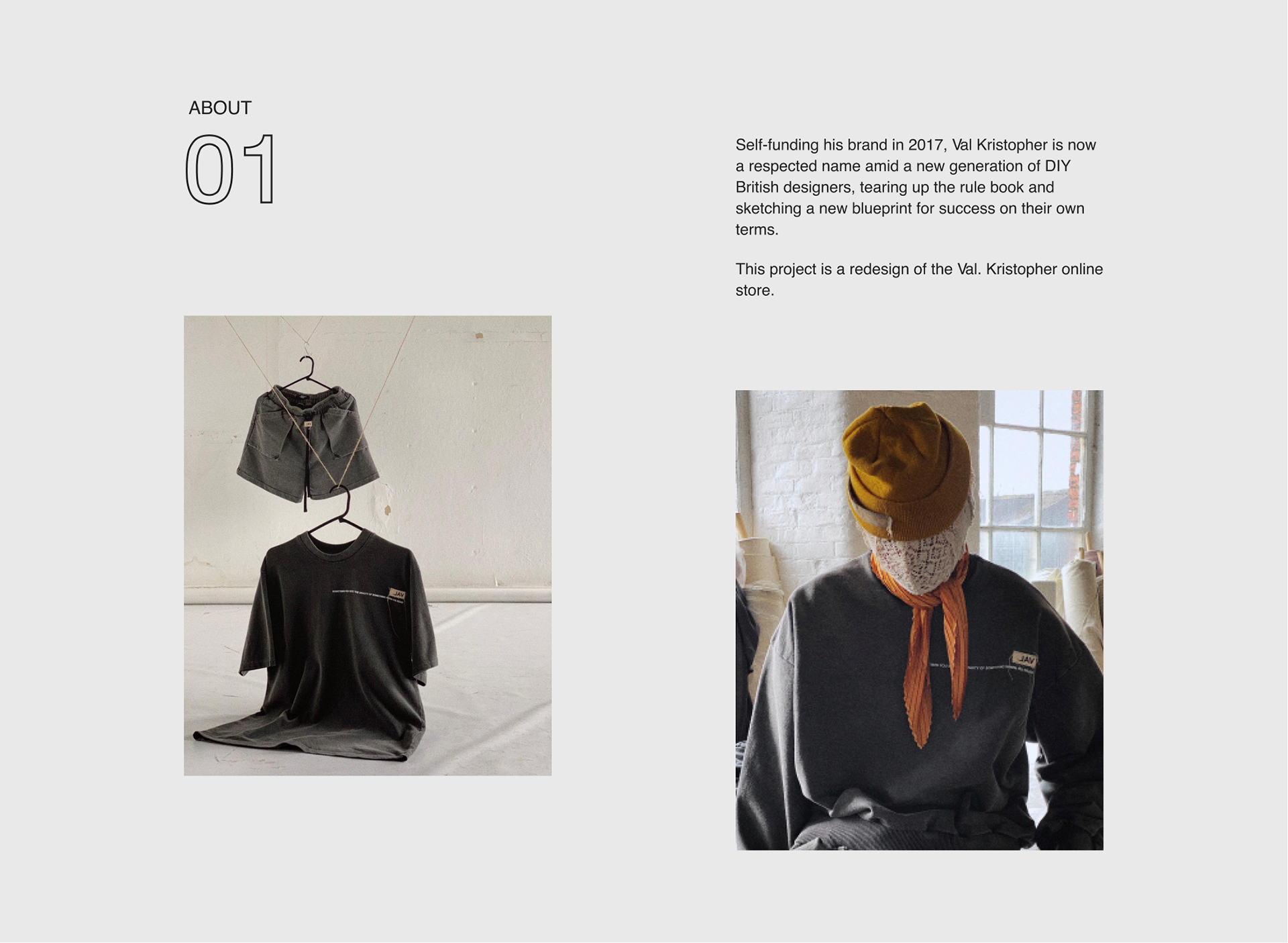 VAL. KRISTOPHER — Online Store — Изображение №2 — Интерфейсы на Dprofile