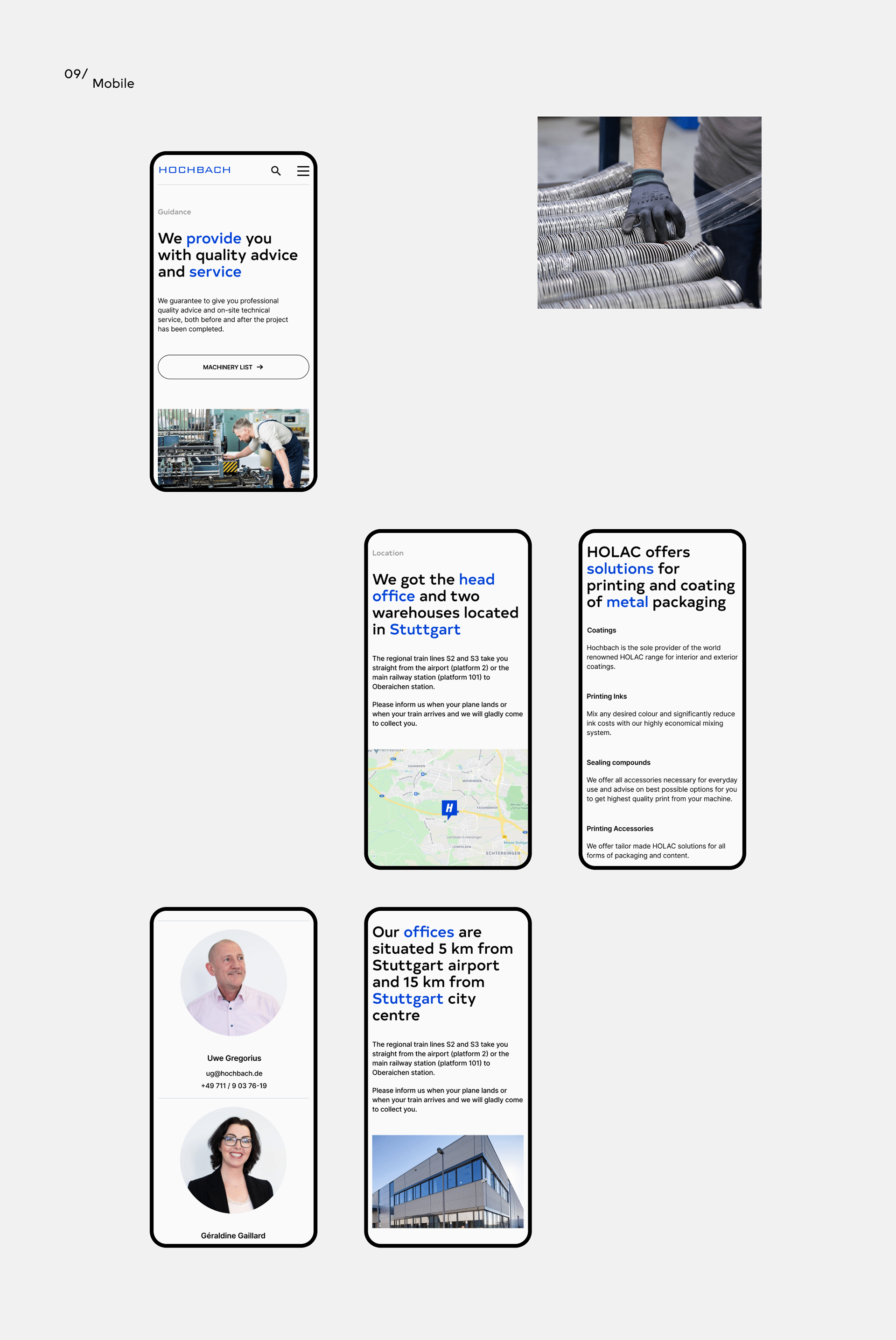 Hochbach — Website Redesign — Изображение №14 — Интерфейсы на Dprofile