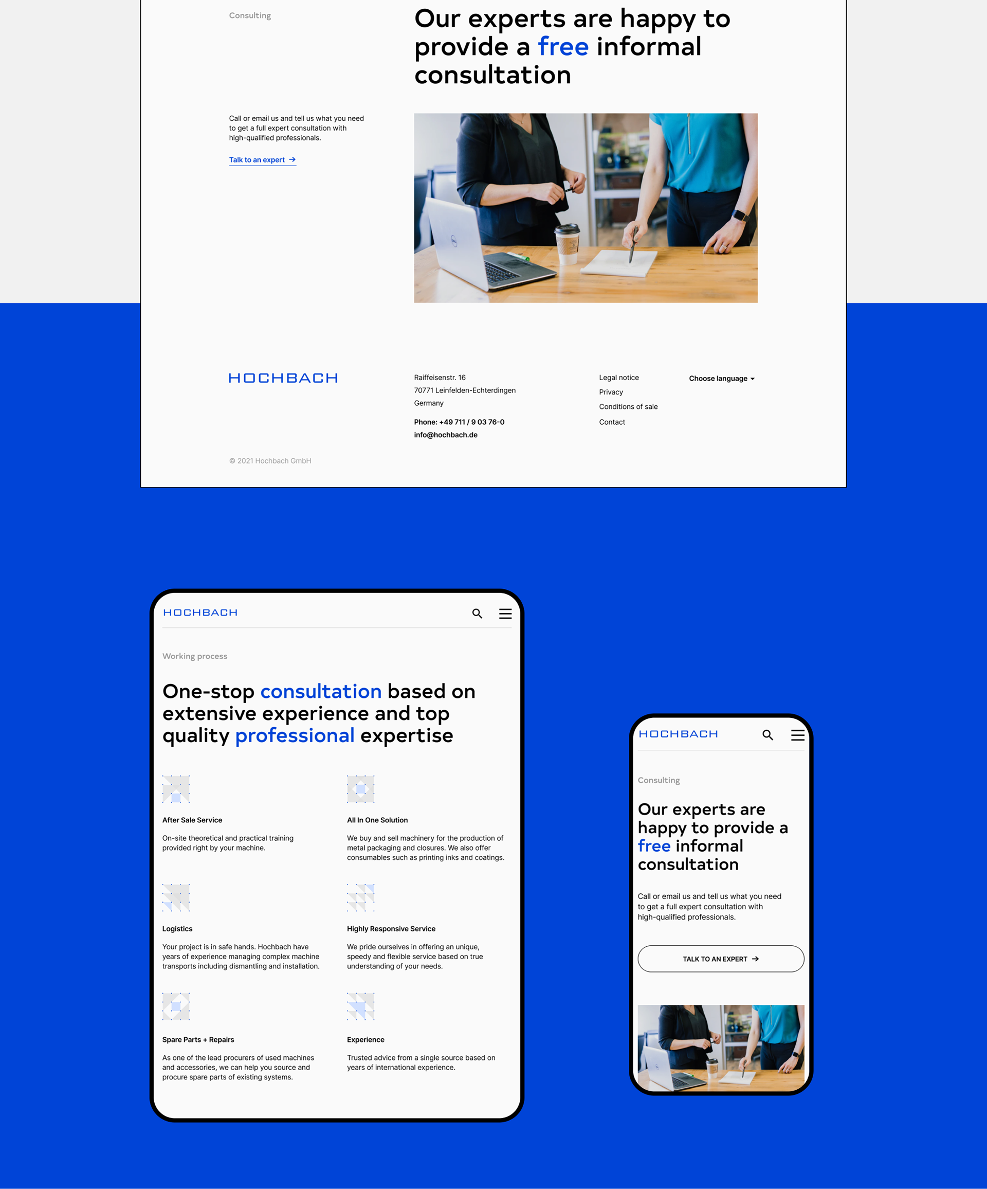 Hochbach — Website Redesign — Изображение №7 — Интерфейсы на Dprofile