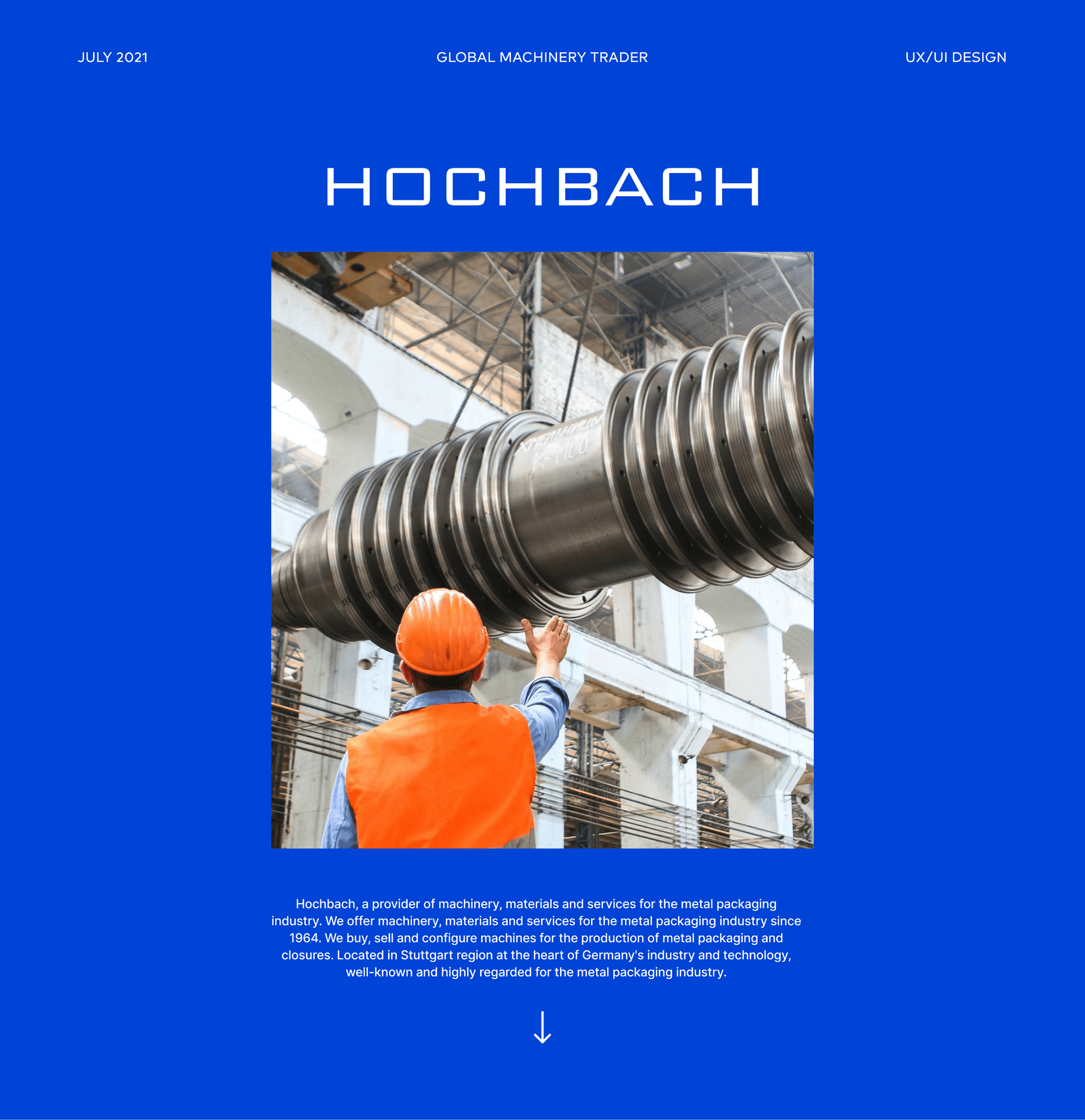 Hochbach — Website Redesign — Изображение №1 — Интерфейсы на Dprofile