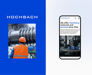 Hochbach — Website Redesign — Интерфейсы на Dprofile