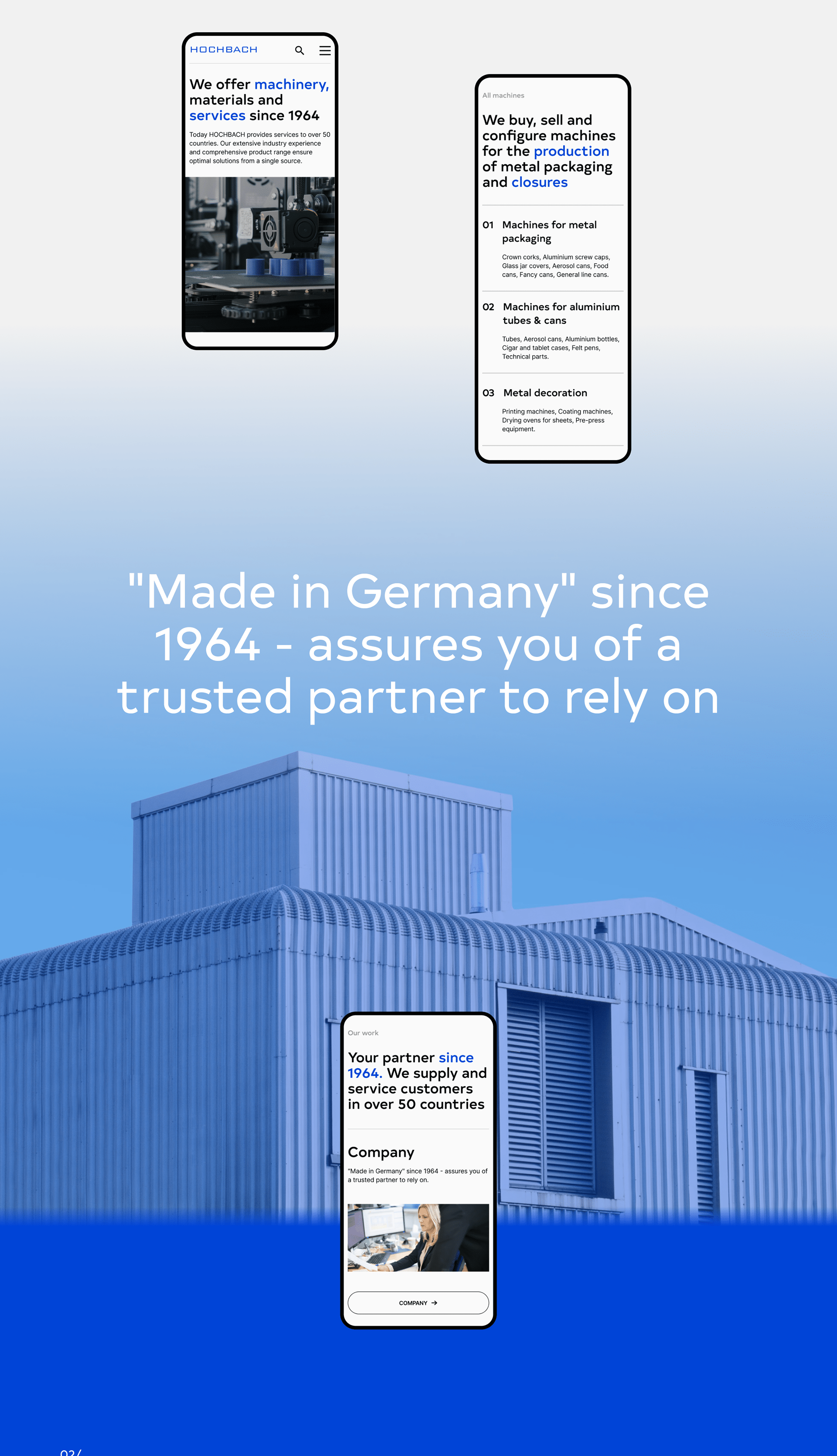Hochbach — Website Redesign — Изображение №4 — Интерфейсы на Dprofile