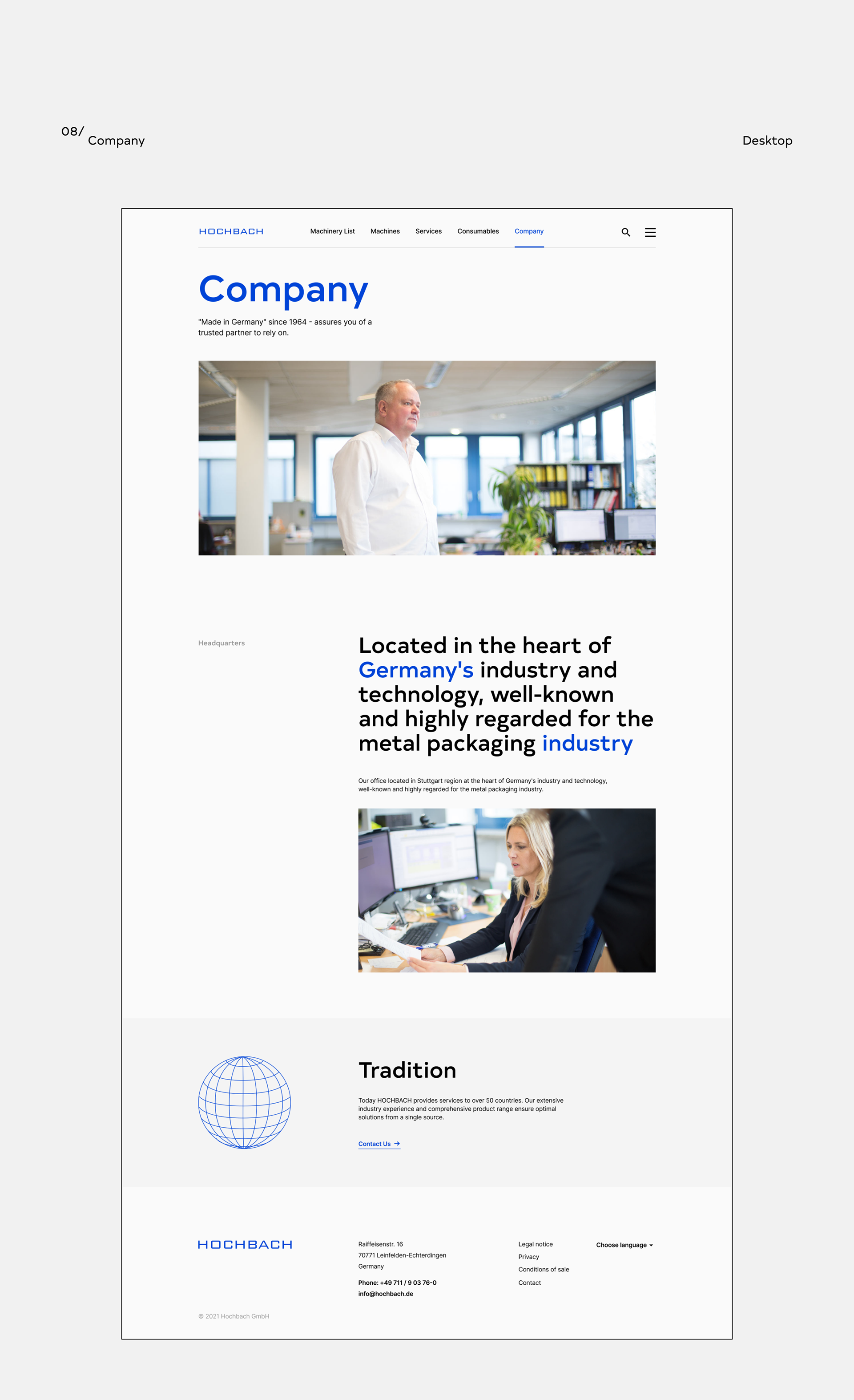Hochbach — Website Redesign — Изображение №13 — Интерфейсы на Dprofile