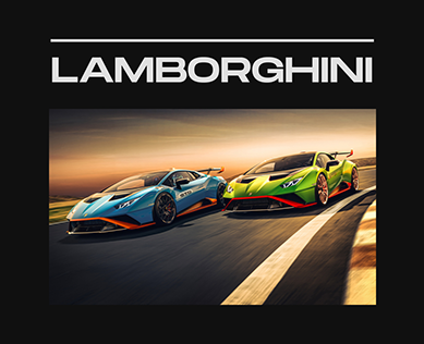 Lamborghini — New Website Concept — Интерфейсы на Dprofile