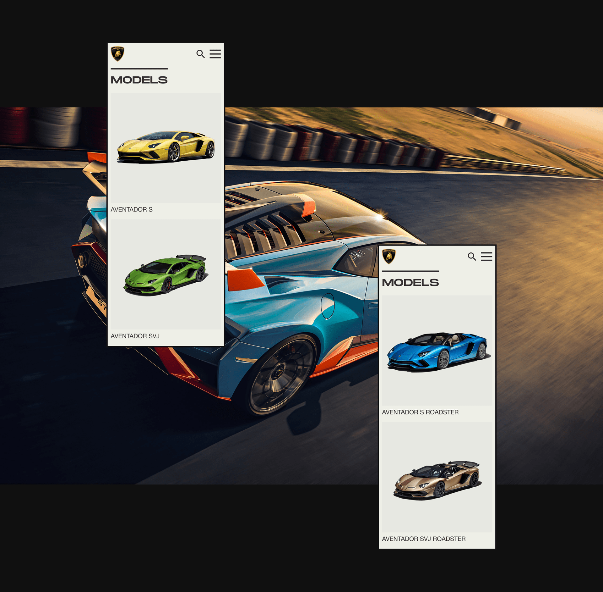 Lamborghini — New Website Concept — Изображение №7 — Интерфейсы на Dprofile