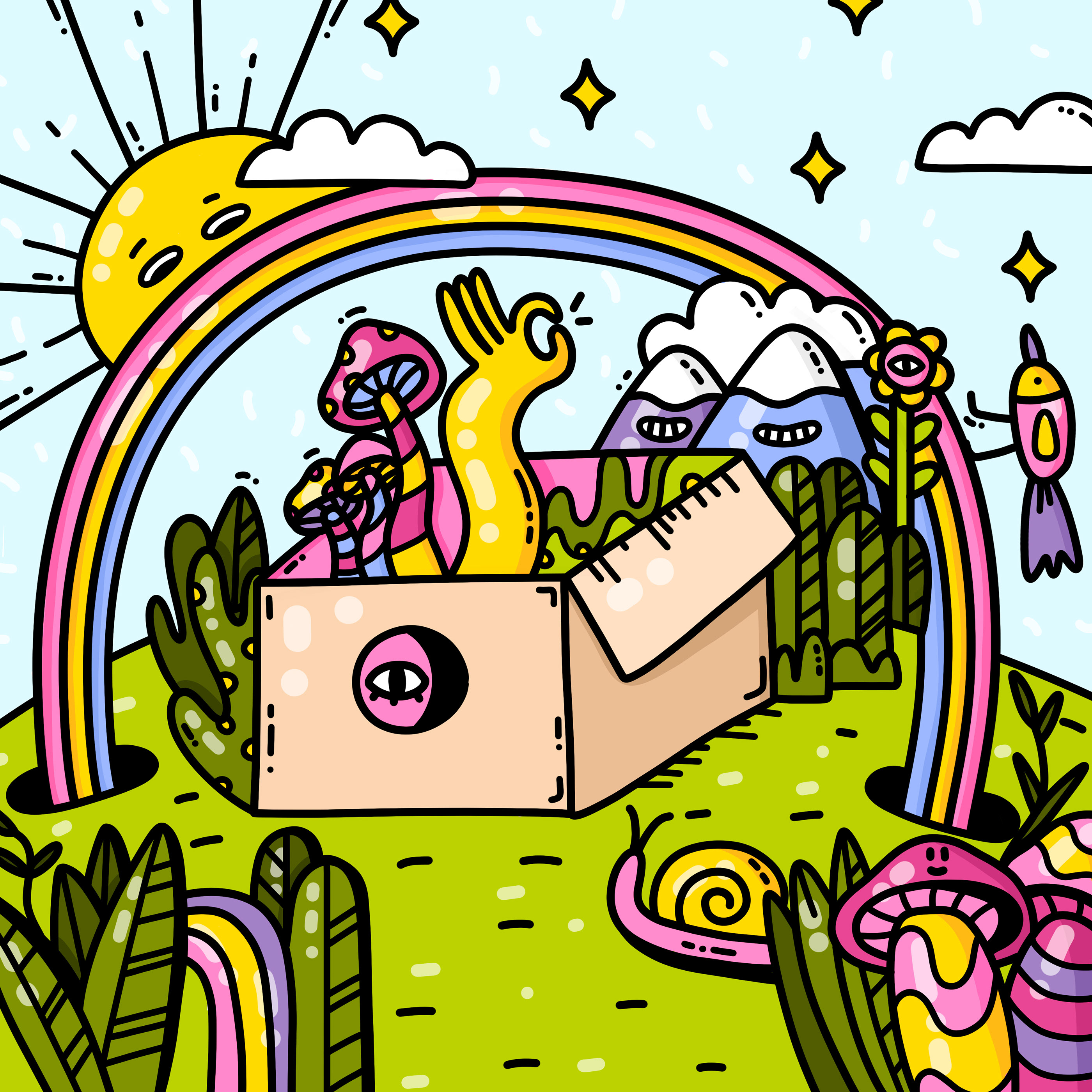Doodle NFT-collection — Изображение №12 — Иллюстрация на Dprofile