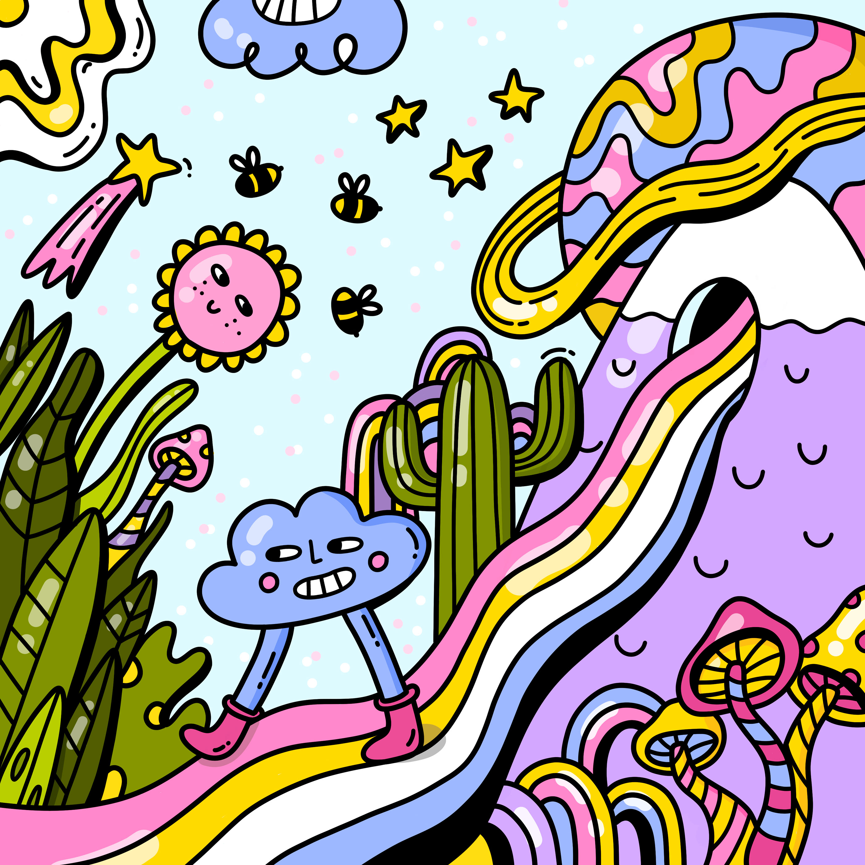Doodle NFT-collection — Изображение №6 — Иллюстрация на Dprofile
