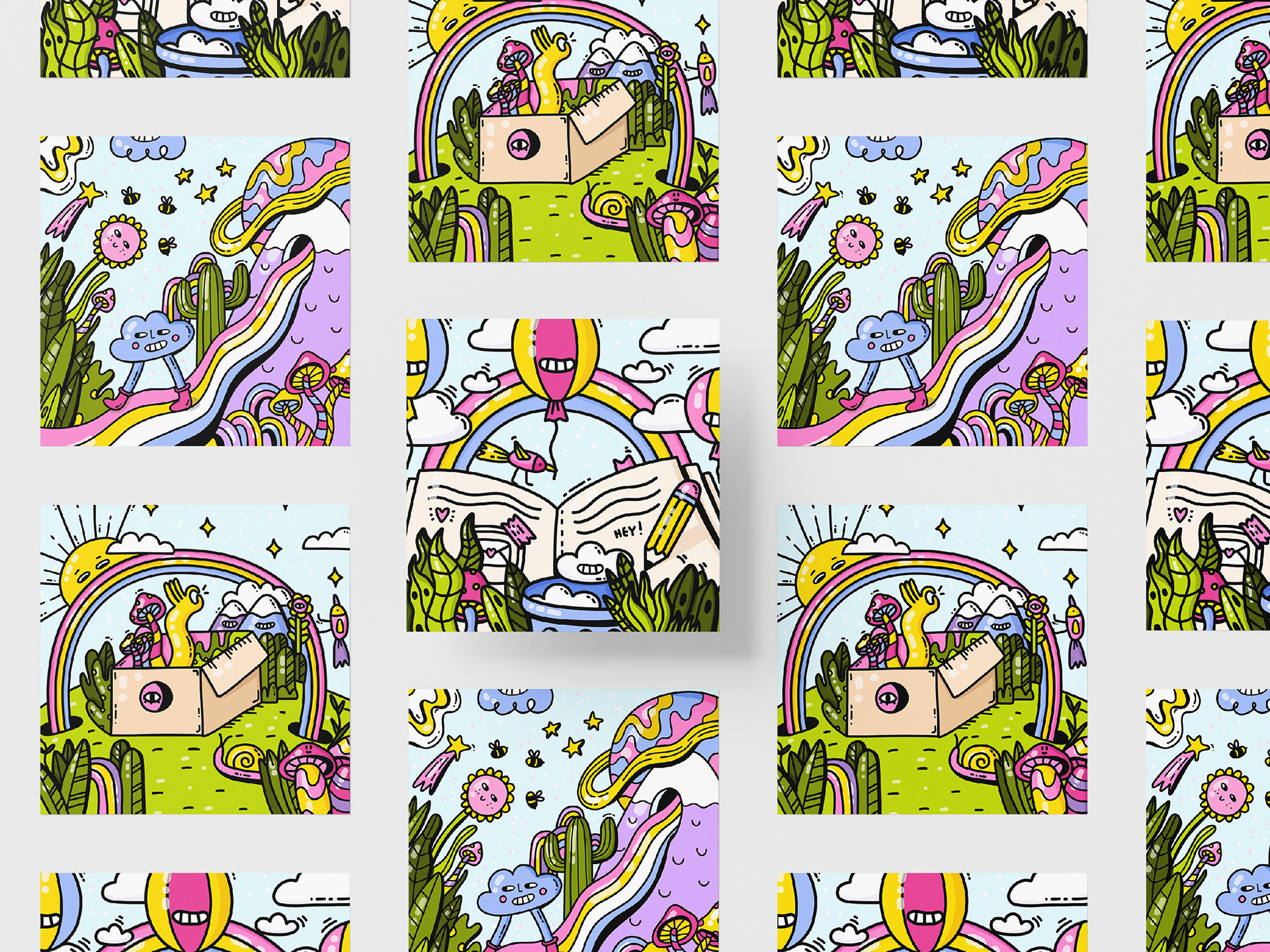 Doodle NFT-collection — Изображение №3 — Иллюстрация на Dprofile
