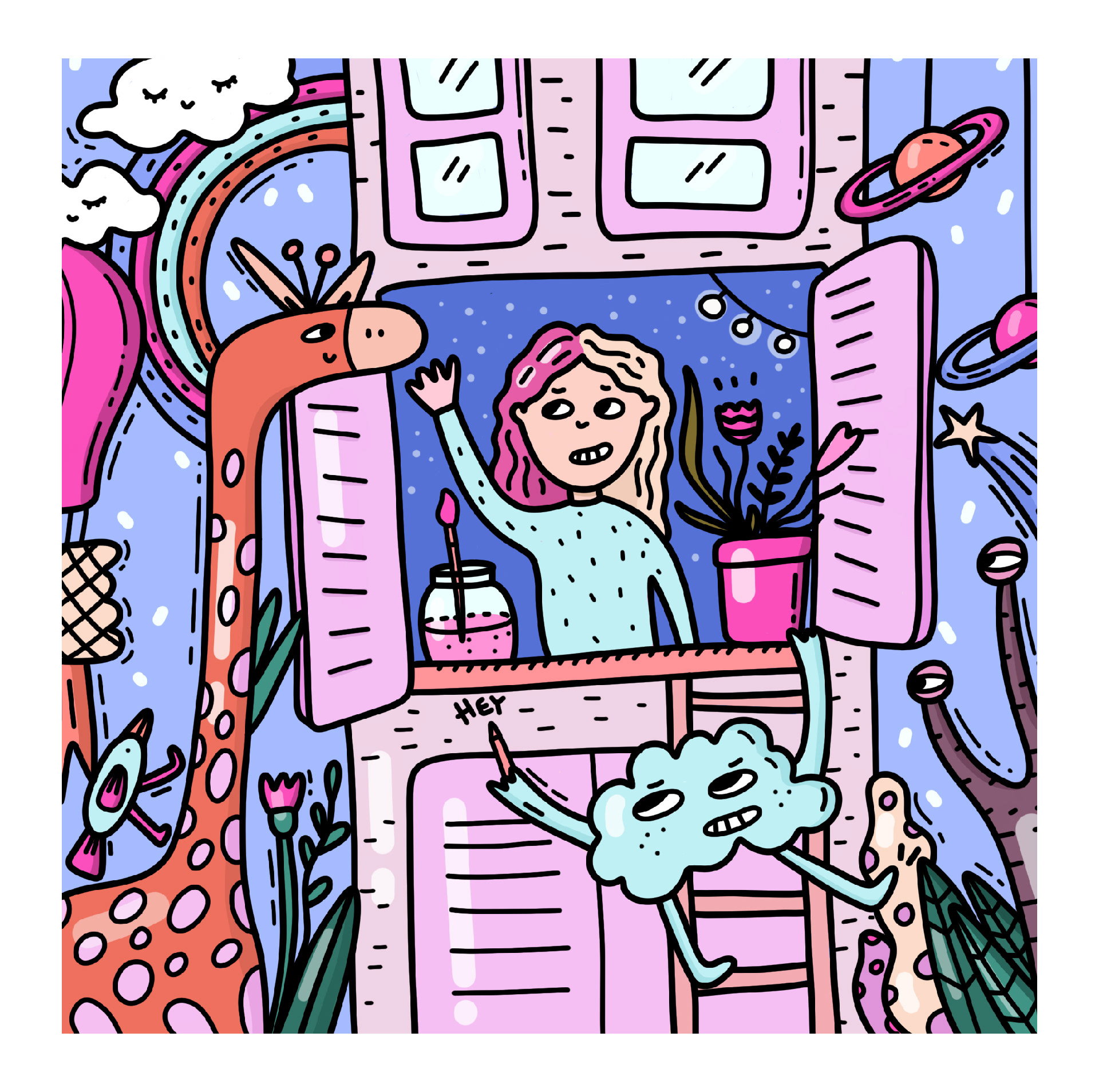 Doodle NFT-collection — Изображение №11 — Иллюстрация на Dprofile