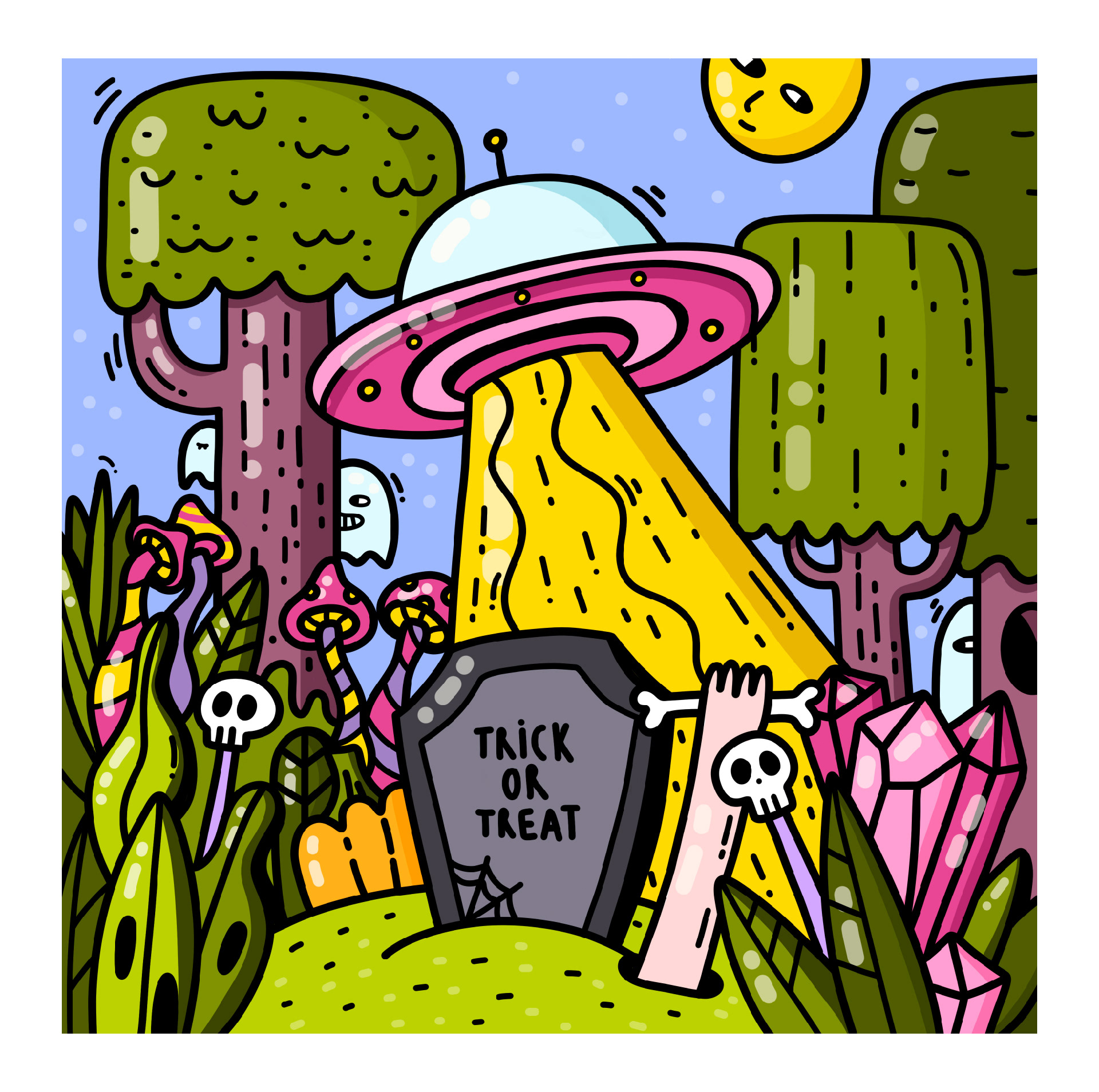 Doodle NFT-collection — Изображение №10 — Иллюстрация на Dprofile
