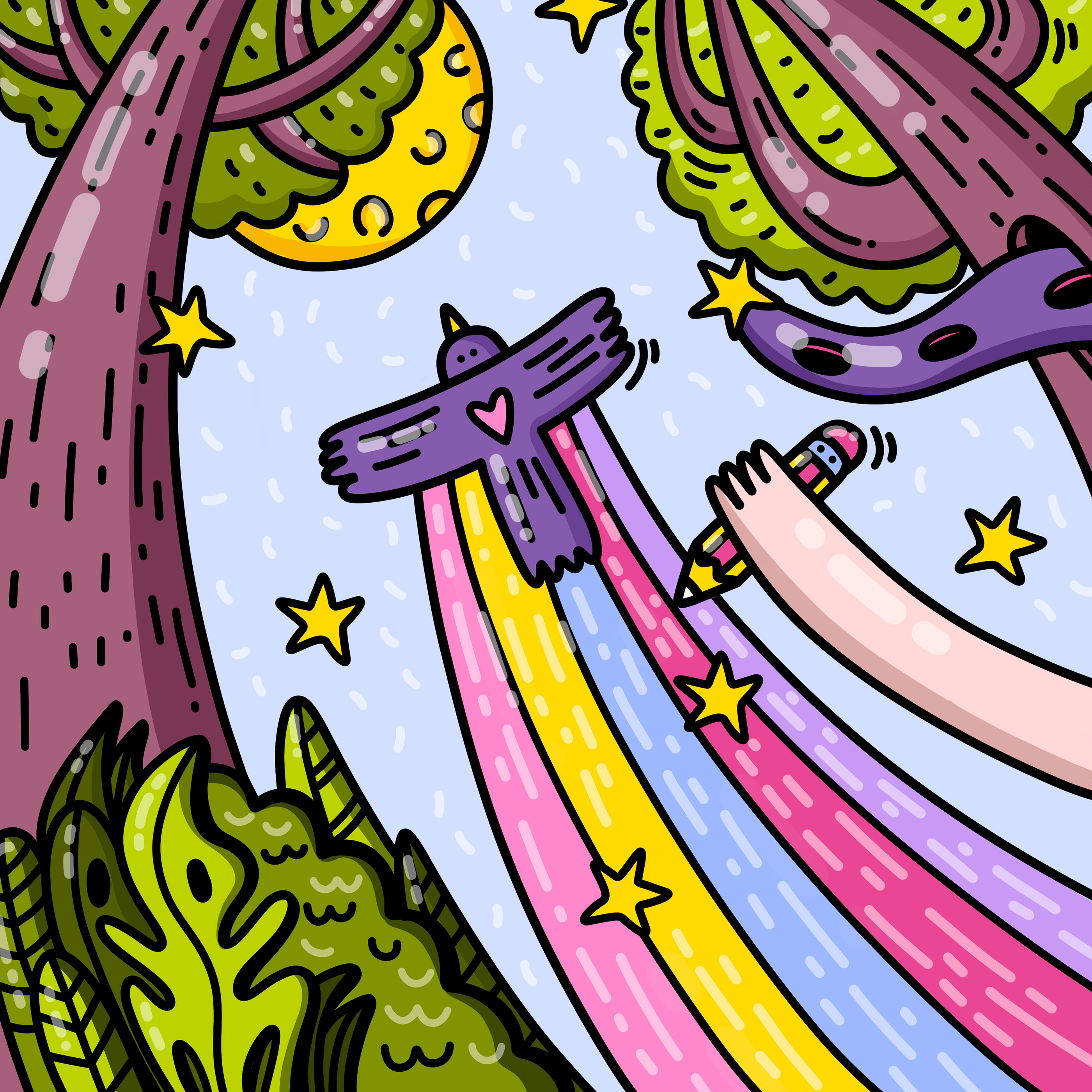 Doodle NFT-collection — Изображение №7 — Иллюстрация на Dprofile