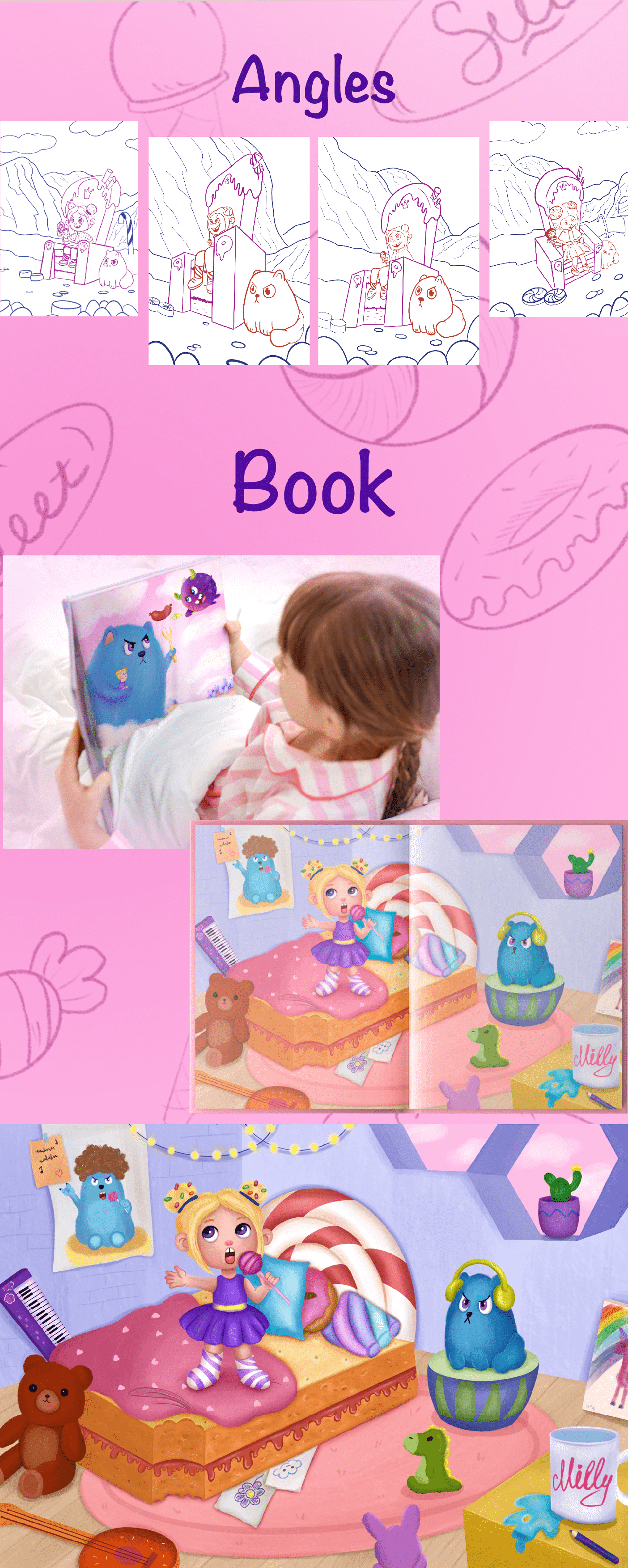Milly Children's book — Изображение №4 — Иллюстрация на Dprofile