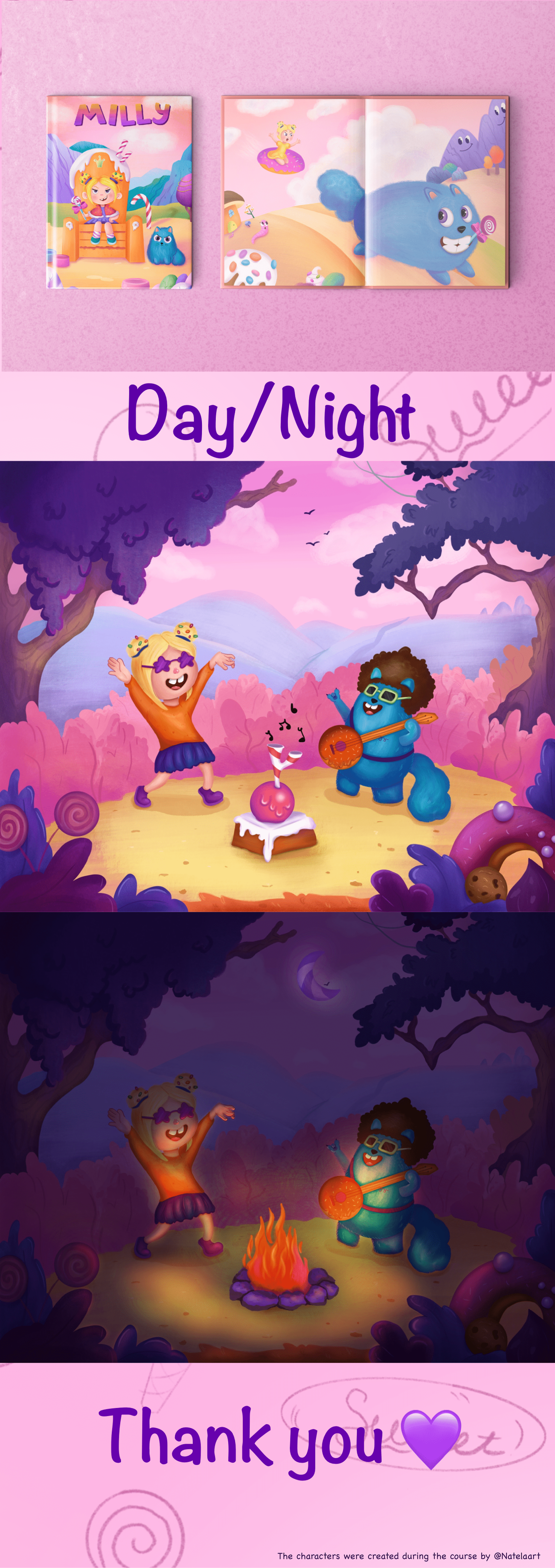 Milly Children's book — Изображение №5 — Иллюстрация на Dprofile