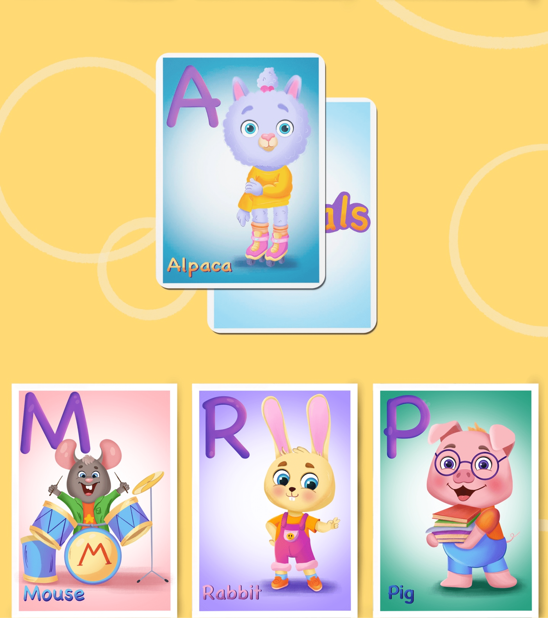 Children's board card game — Изображение №8 — Иллюстрация на Dprofile