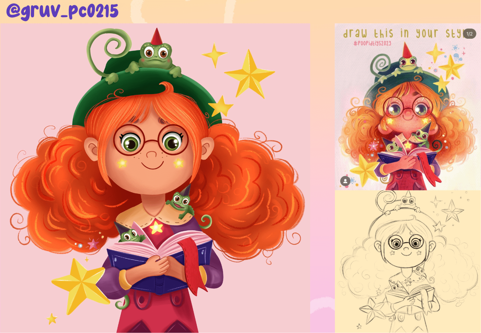 Draw this in your style — Изображение №4 — Иллюстрация на Dprofile