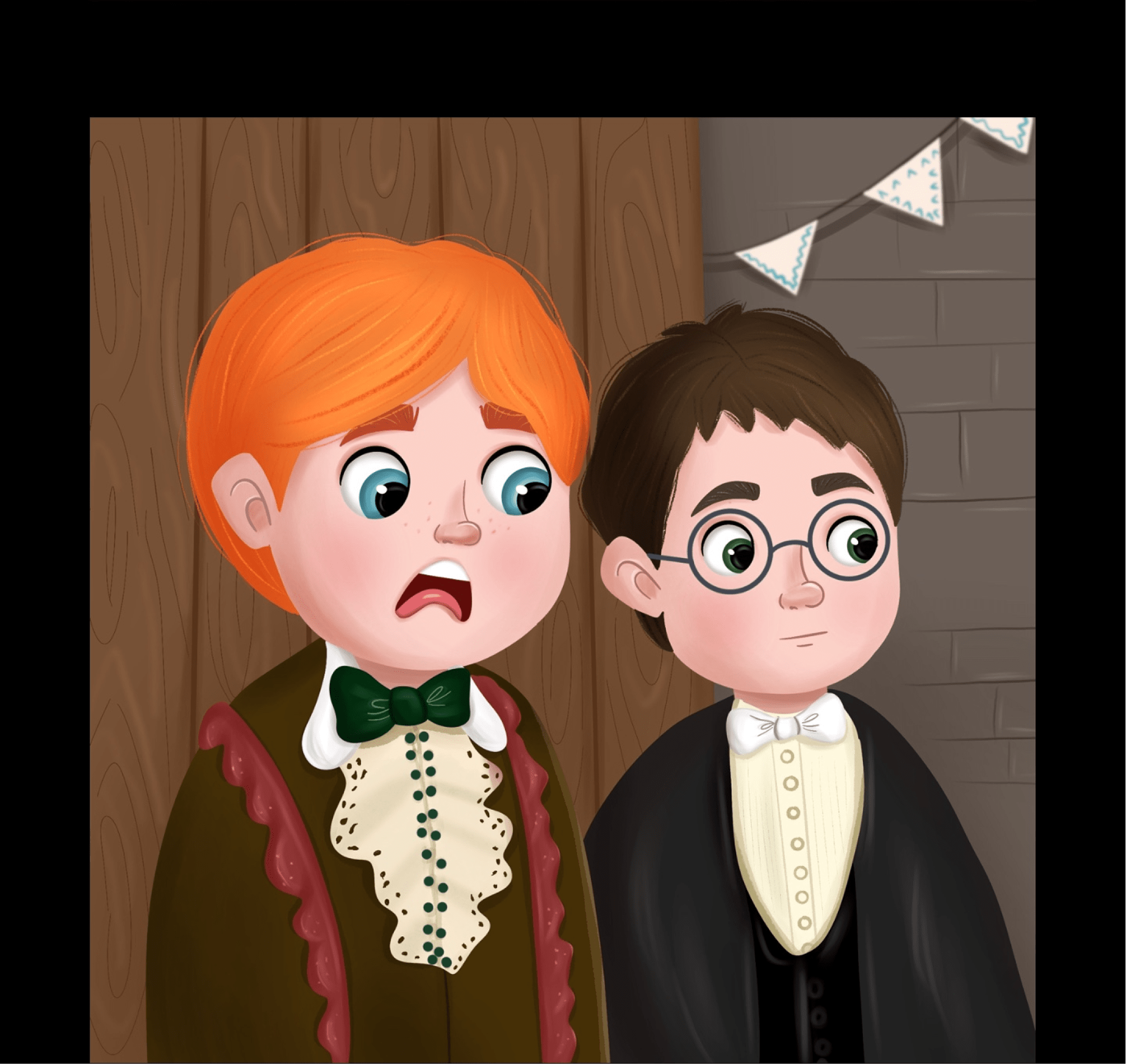 Harry Potter fan art. Character design — Изображение №7 — Иллюстрация на Dprofile