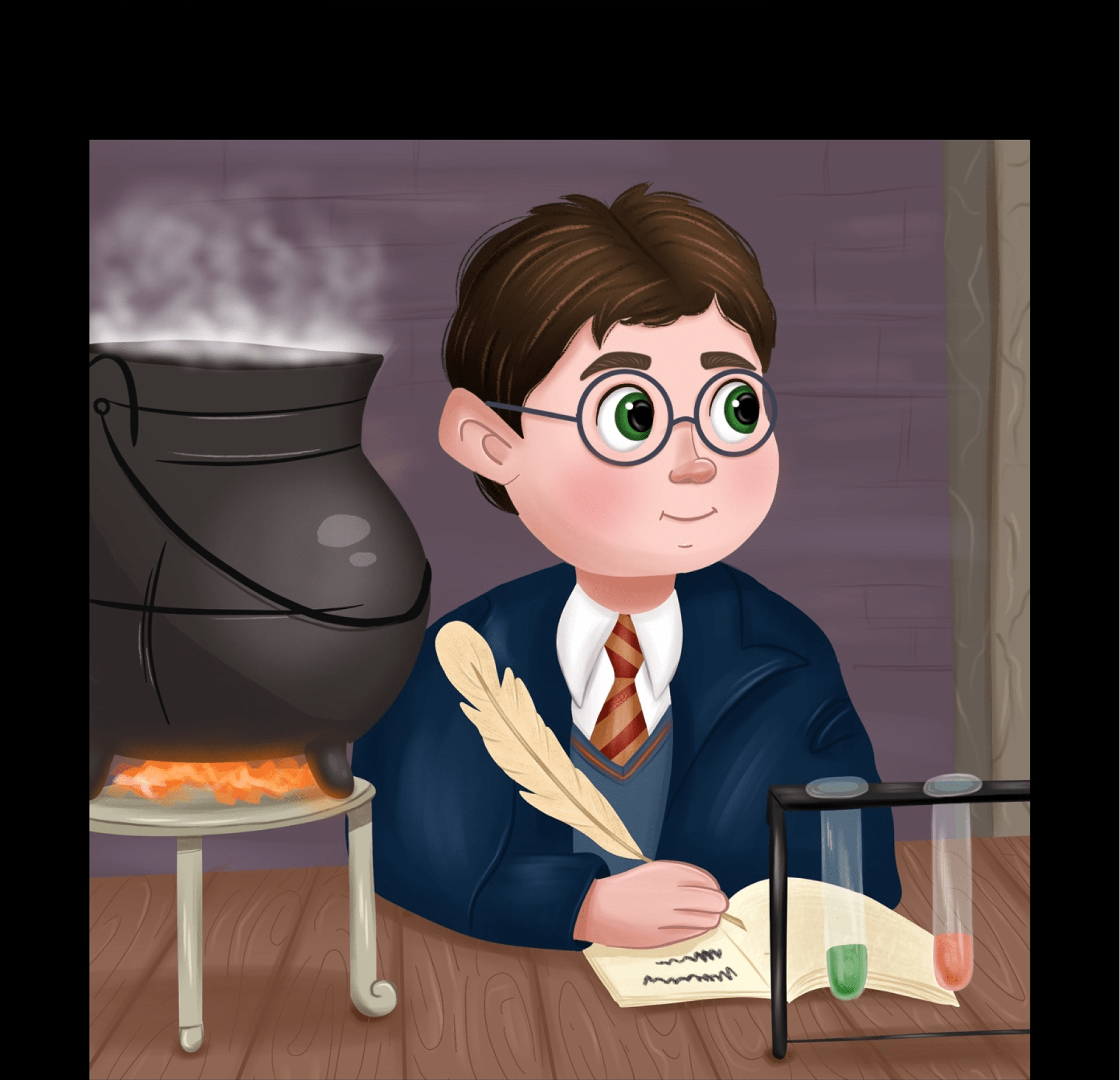 Harry Potter fan art. Character design — Изображение №9 — Иллюстрация на Dprofile