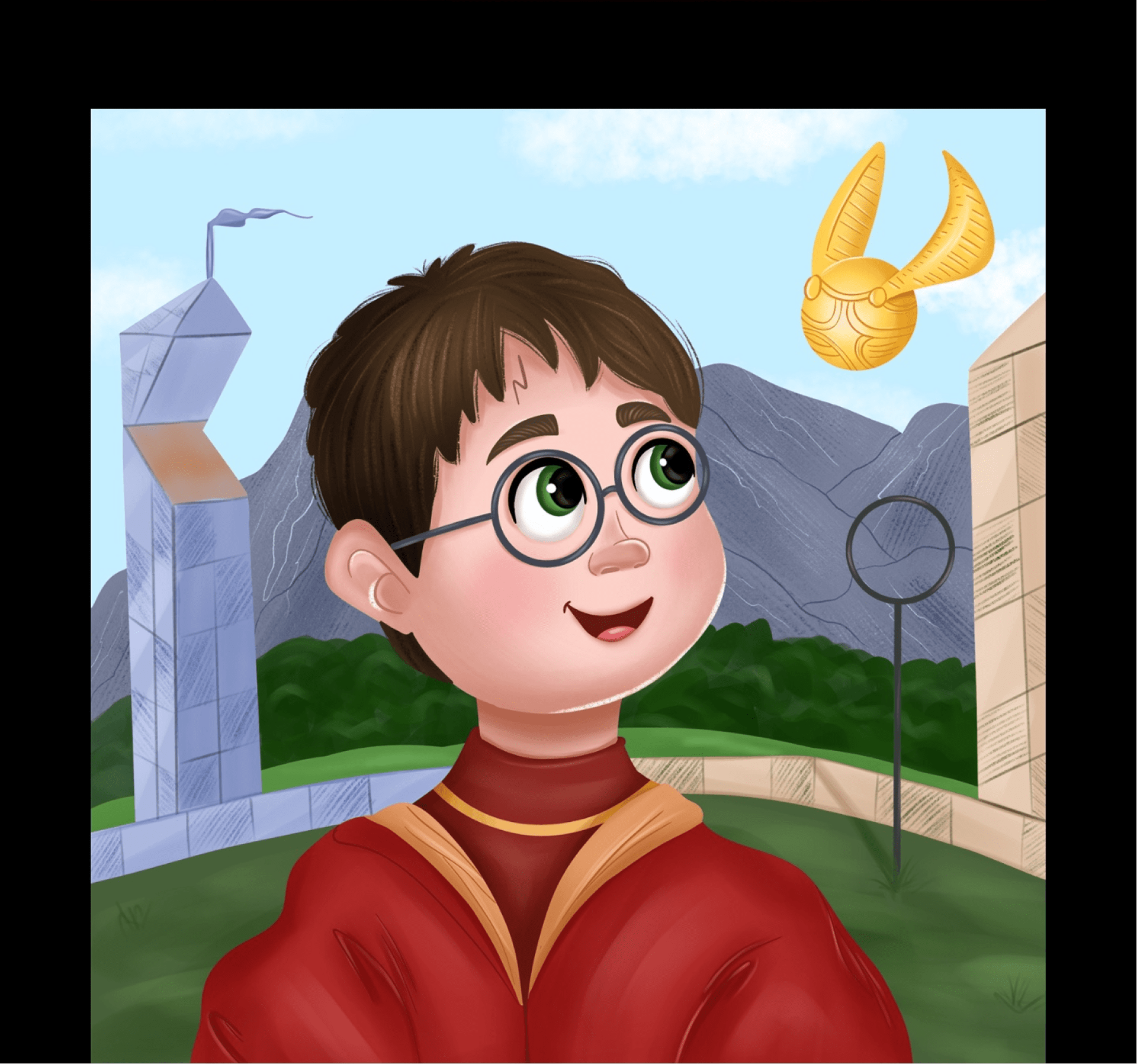 Harry Potter fan art. Character design — Изображение №5 — Иллюстрация на Dprofile