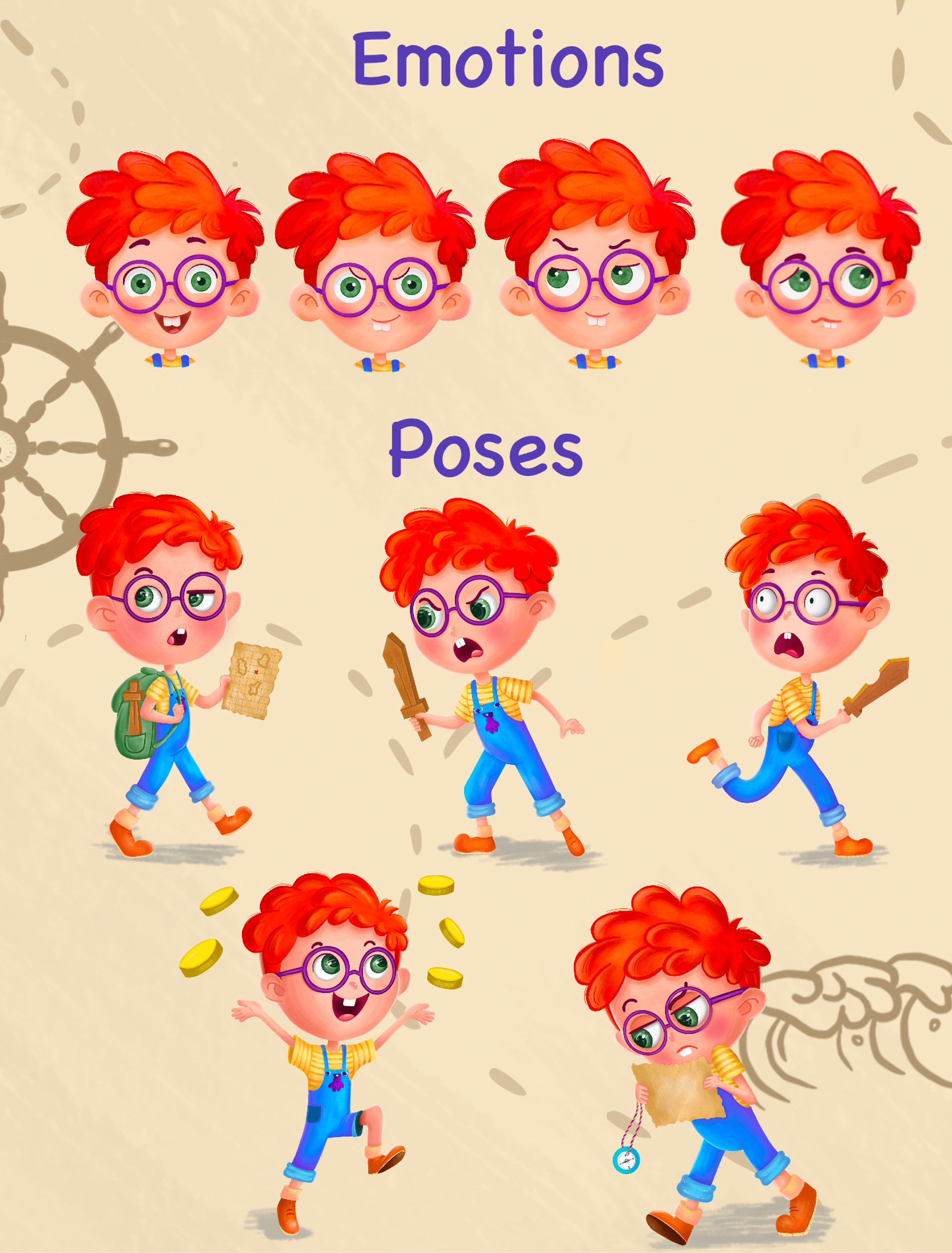 Character design of Felix — Изображение №3 — Иллюстрация на Dprofile