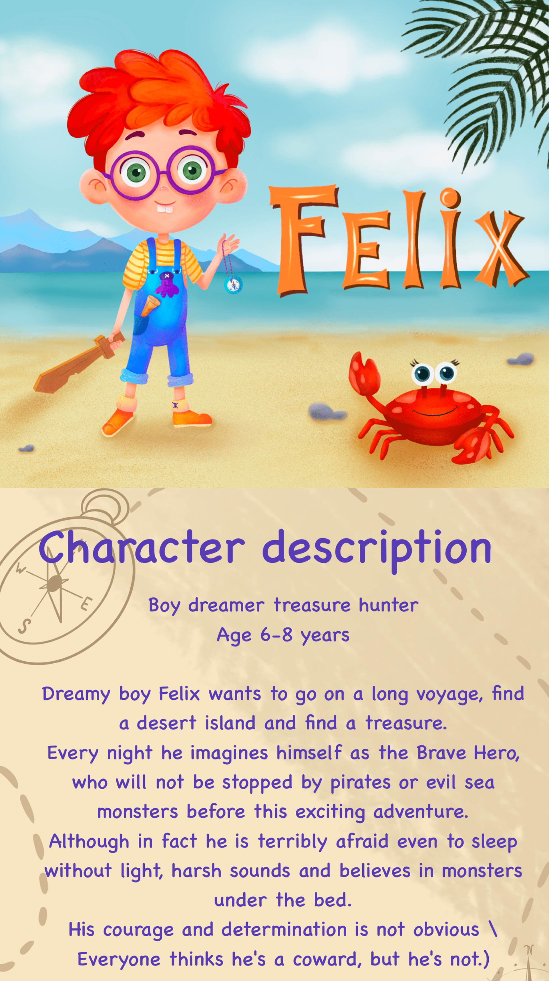 Character design of Felix — Изображение №1 — Иллюстрация на Dprofile