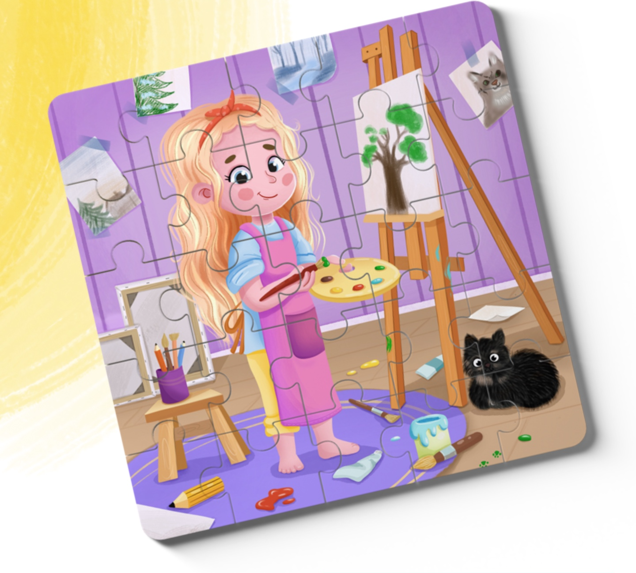 Illustrations for children's puzzles — Изображение №3 — Иллюстрация на Dprofile